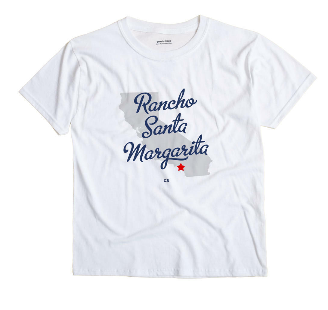 Rancho Santa Margarita California CA T-Shirt MAP