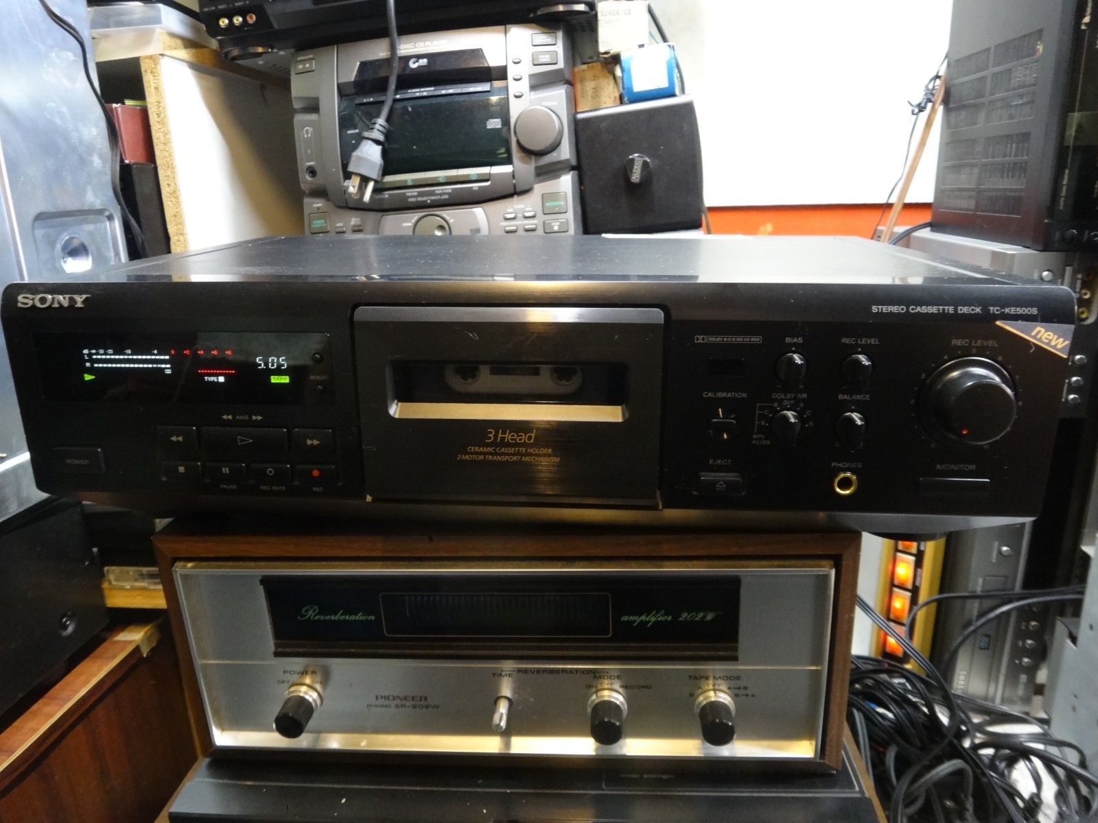 VINTAGE SONY TC-KE-500S HI-END STEREO CASSETTE DECK
