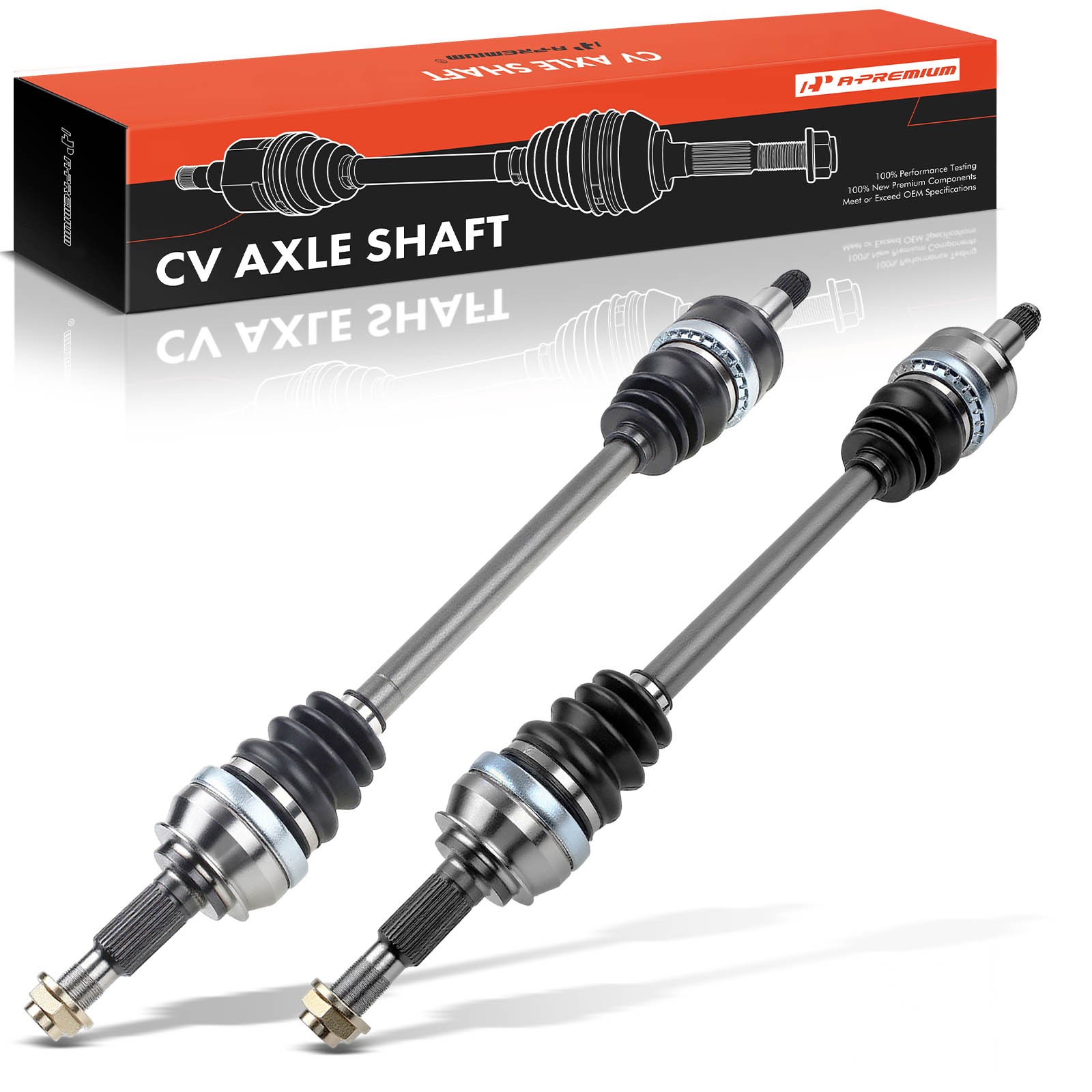 A-Premium Pair Rear CV Axle Assembly for Lexus IS250 2006-2009 GS300 2006 AWD