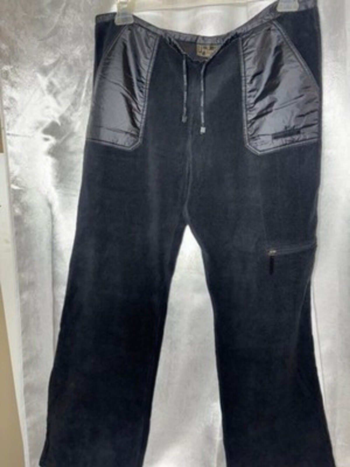 Vintage Rare Fendi Mens Terry Cargo drawstring pants 42