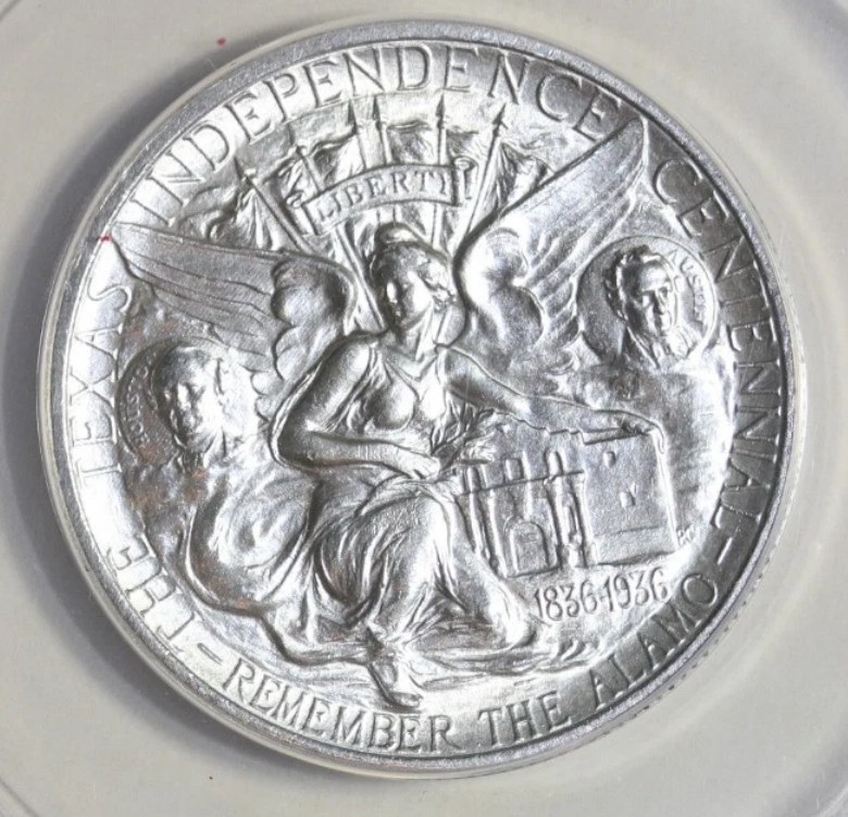 ---1934-P Texas Commemorative 50C---