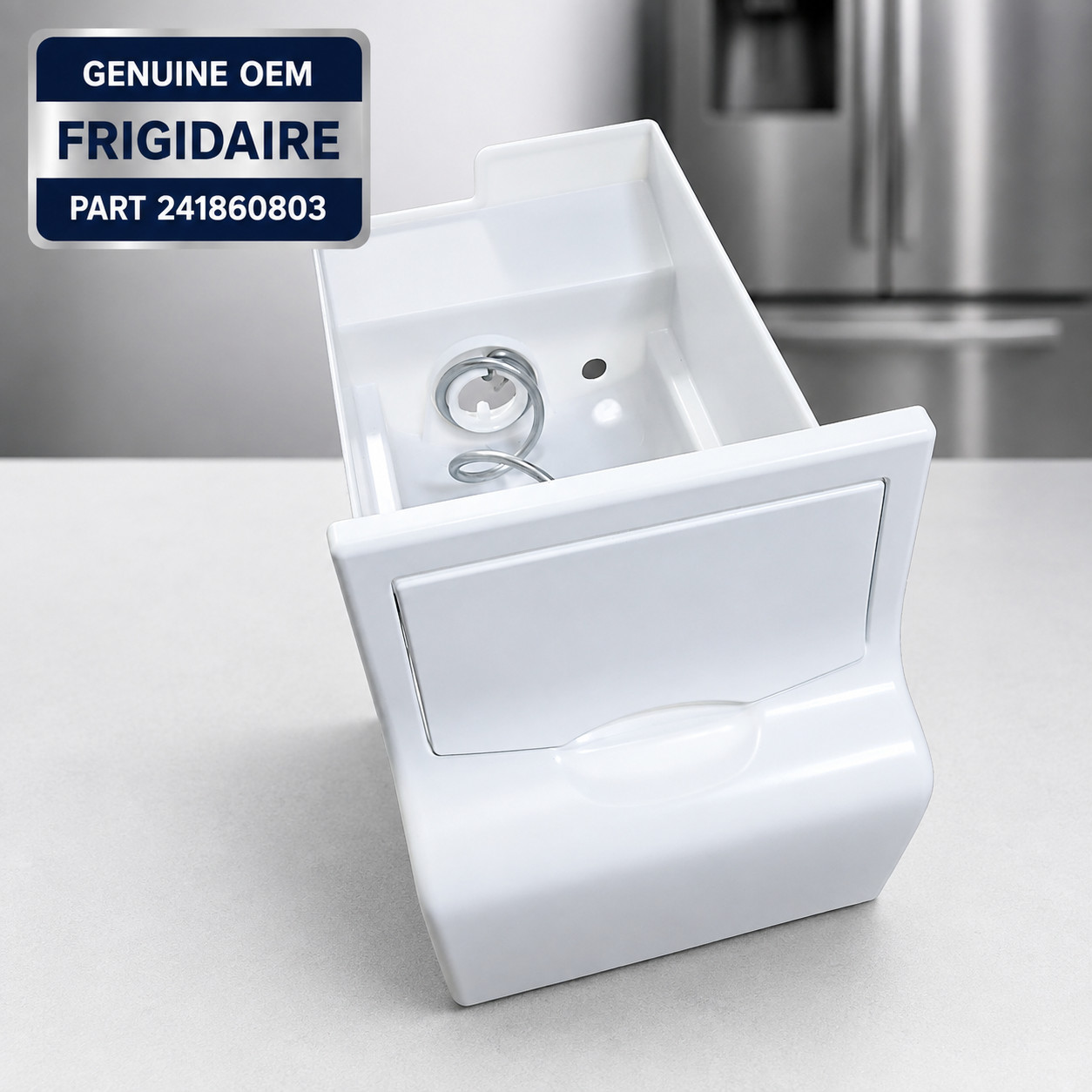 New Genuine OEM Electrolux Frigidaire Refrigerator Ice Container 241860803