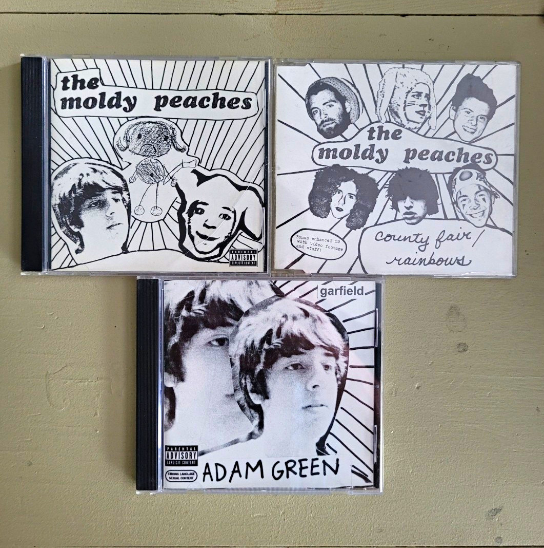 The Moldy Peaches / Adam Green Lot Juno Indie Garfield The Strokes County Fair The Moldy Peaches / Adam Green Lot Juno Indie Garfield The Strokes County Fair