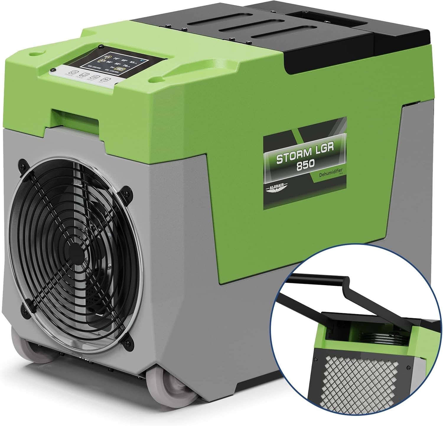 ALORAIR Storm LGR 850 180 Pint Commercial Dehumidifier 2300 sq.ft with Pump Hose