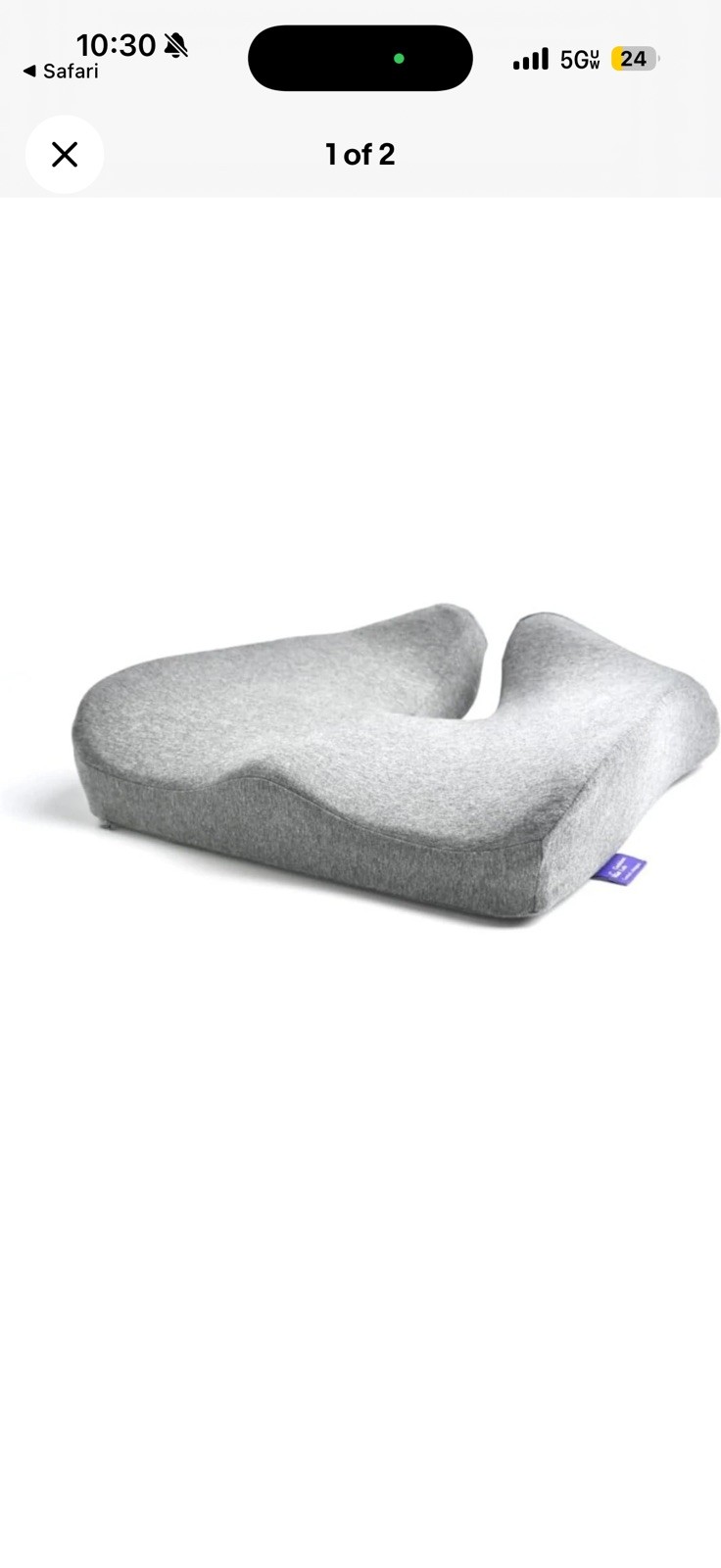 C CUSHION LAB Patented Pressure Relief Seat Cushion for Long Sitting Hours 