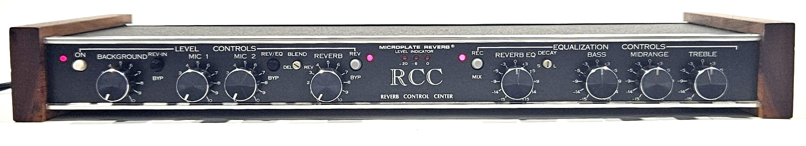 Vintage LT Sound RCC Microplate Reverb Control Center Processor - Bench Tested