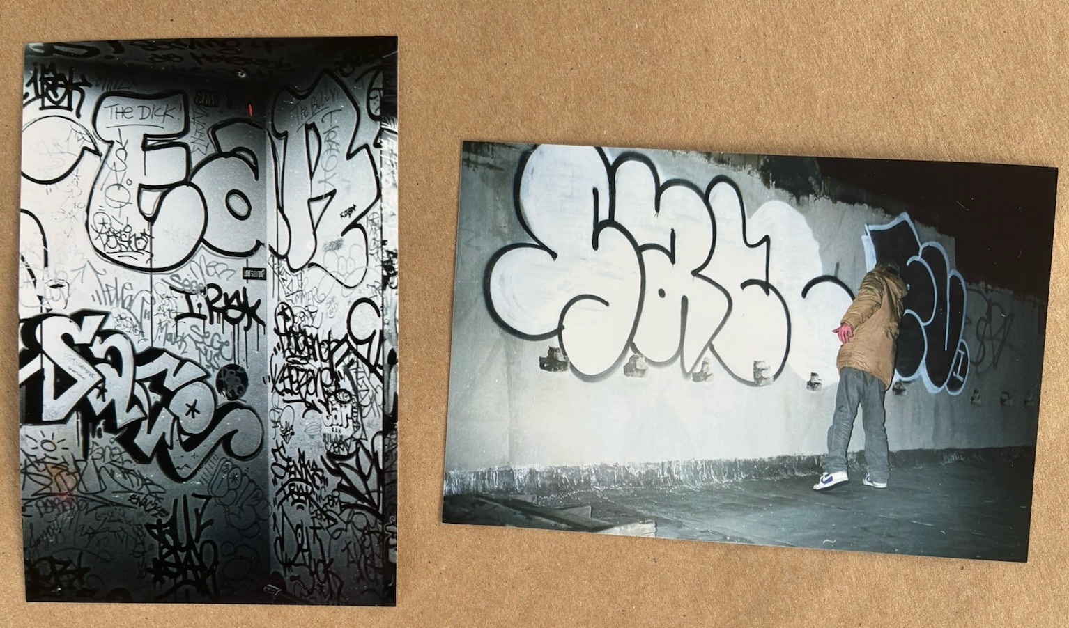 2 DAVE SCHUBERT ‘IRAK’ PHOTOS (SACE + EAR) dash snow kunle martins barry mcgee