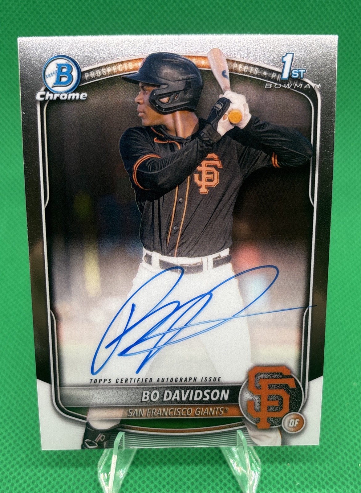 2025 Bowman Chrome - Prospect Autographs Bo Davidson, Bo Davidson #CPA-BD... 2025 Bowman Chrome - Prospect Autographs Bo Davidson, Bo Davidson #CPA-BD...