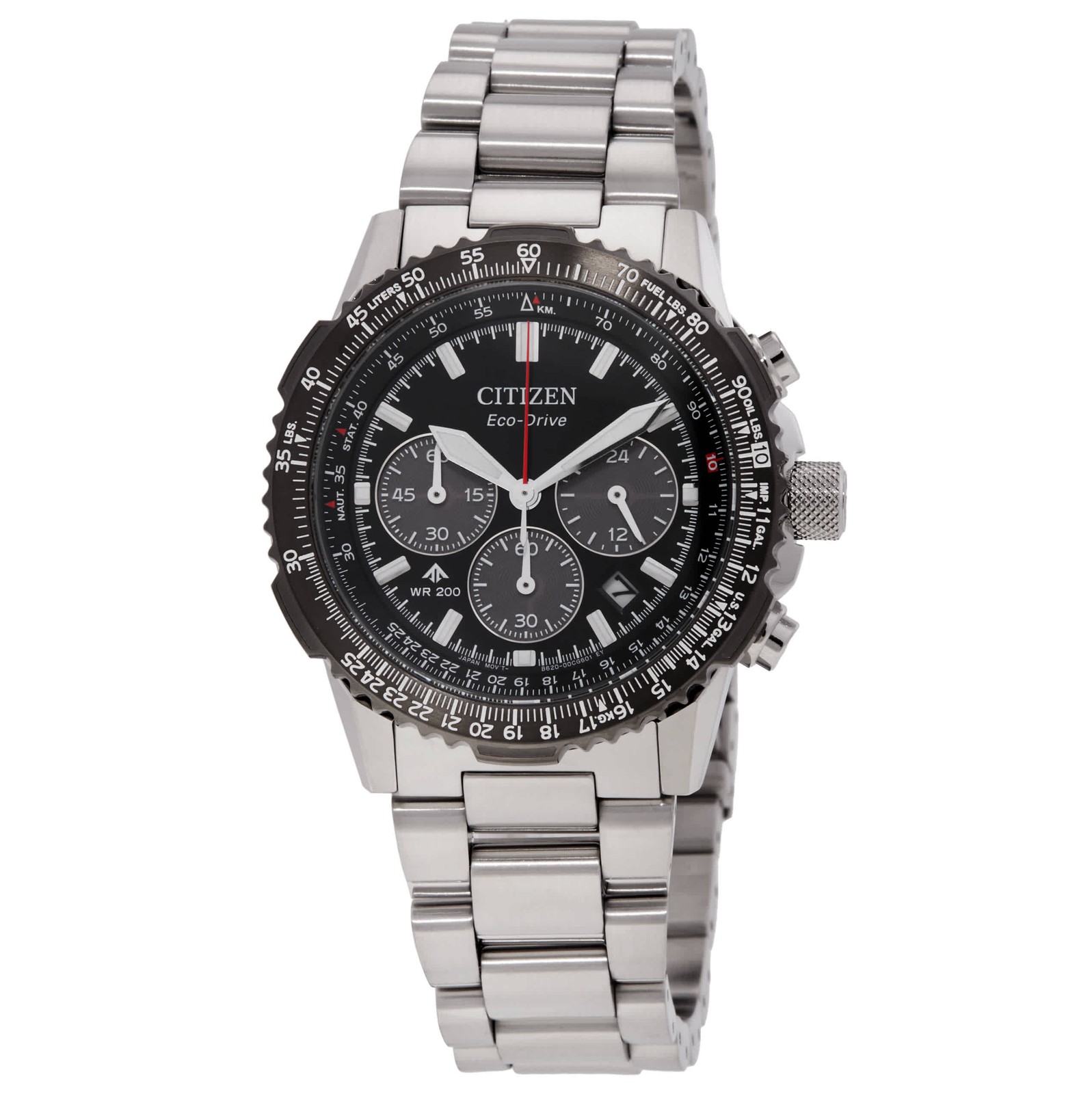 Citizen Promaster Sky Navihawk Chronograph Quartz Black Dial Men\'s Watch