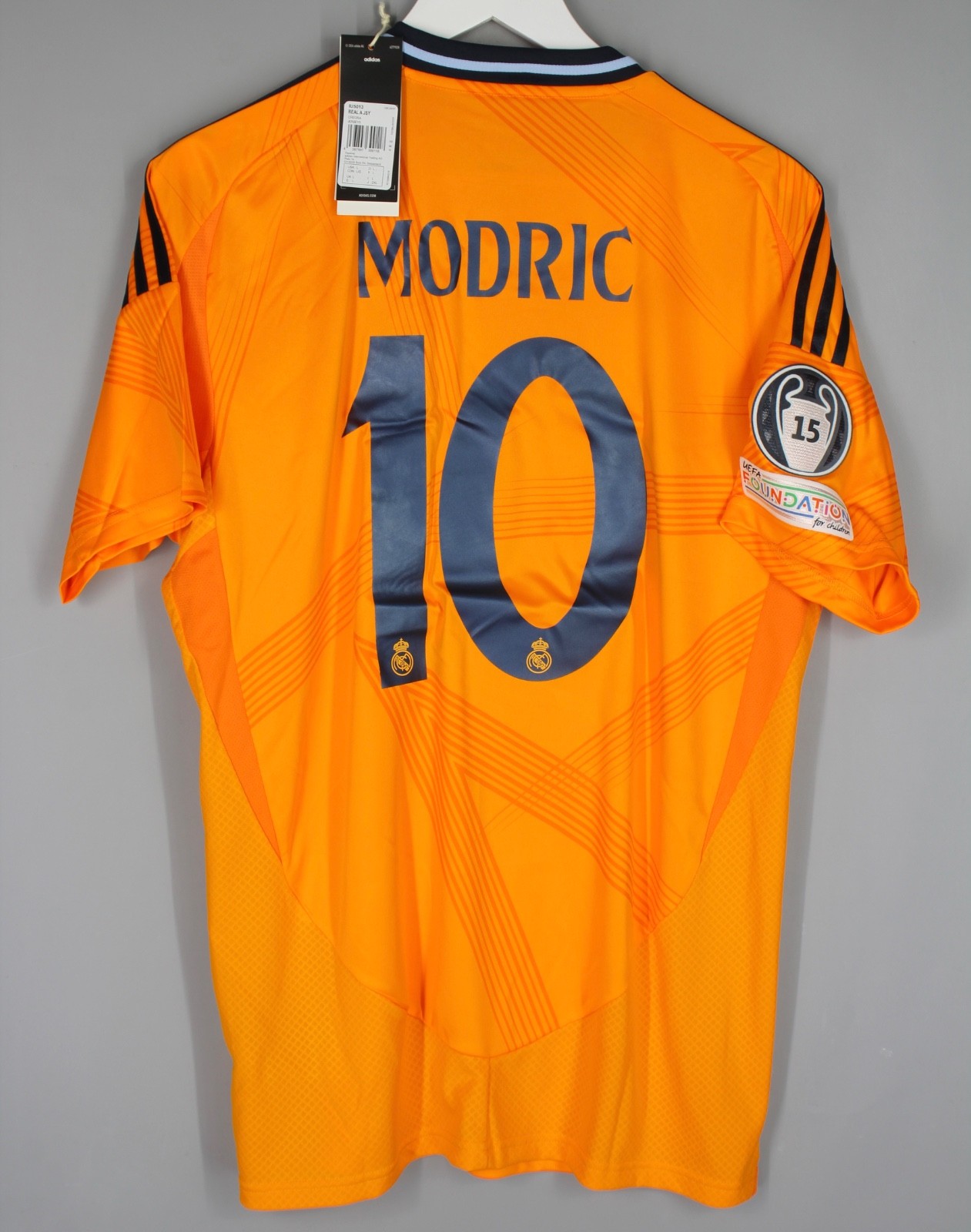 BNWT REAL MADRID SPAIN 2024 2025 AWAY FOOTBALL SHIRT JERSEY ADIDAS #10 MODRIC