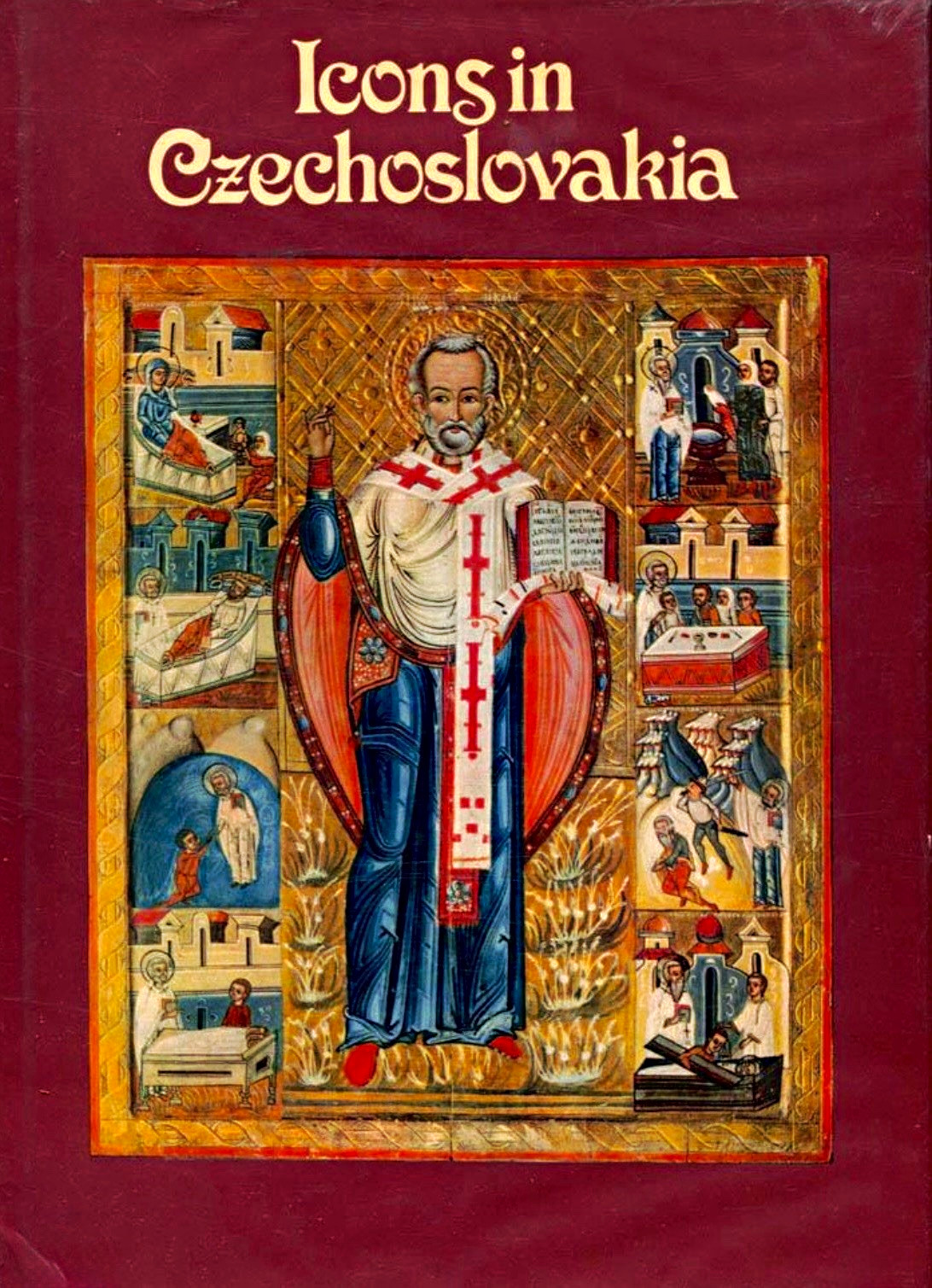 Icons in Czechoslovakia by Heinz Skrobucha 1971 VG HC/DJ 60 color plates