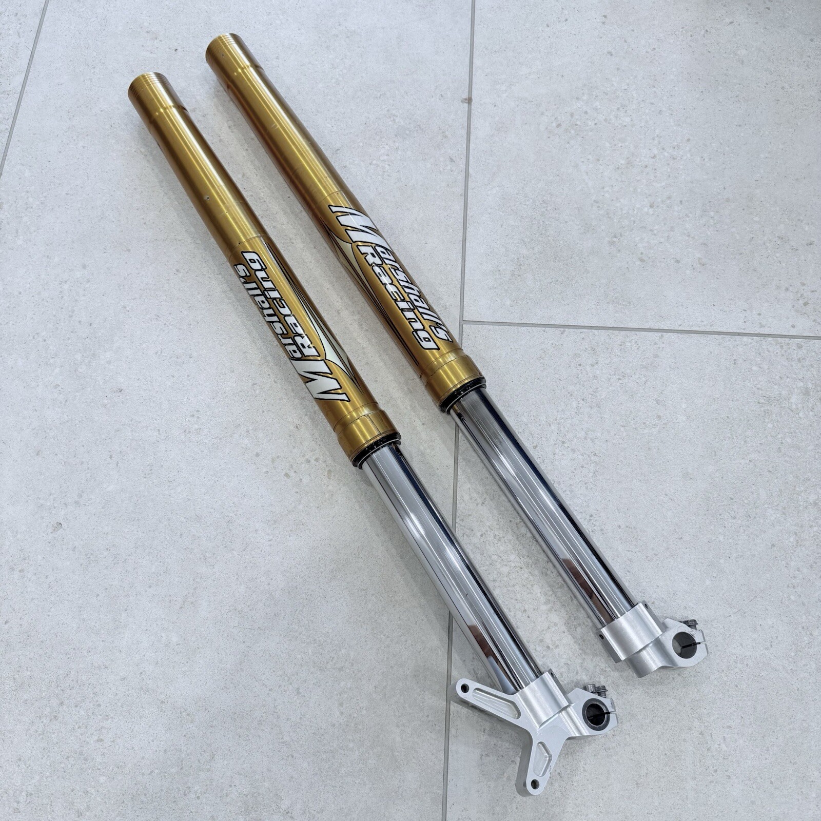 Ohlins FGKA Complete Front Forks 2311-27 High-Performance Suspension - Full Set Ohlins FGKA Complete Front Forks 2311-27 High-Performance Suspension - Full Set