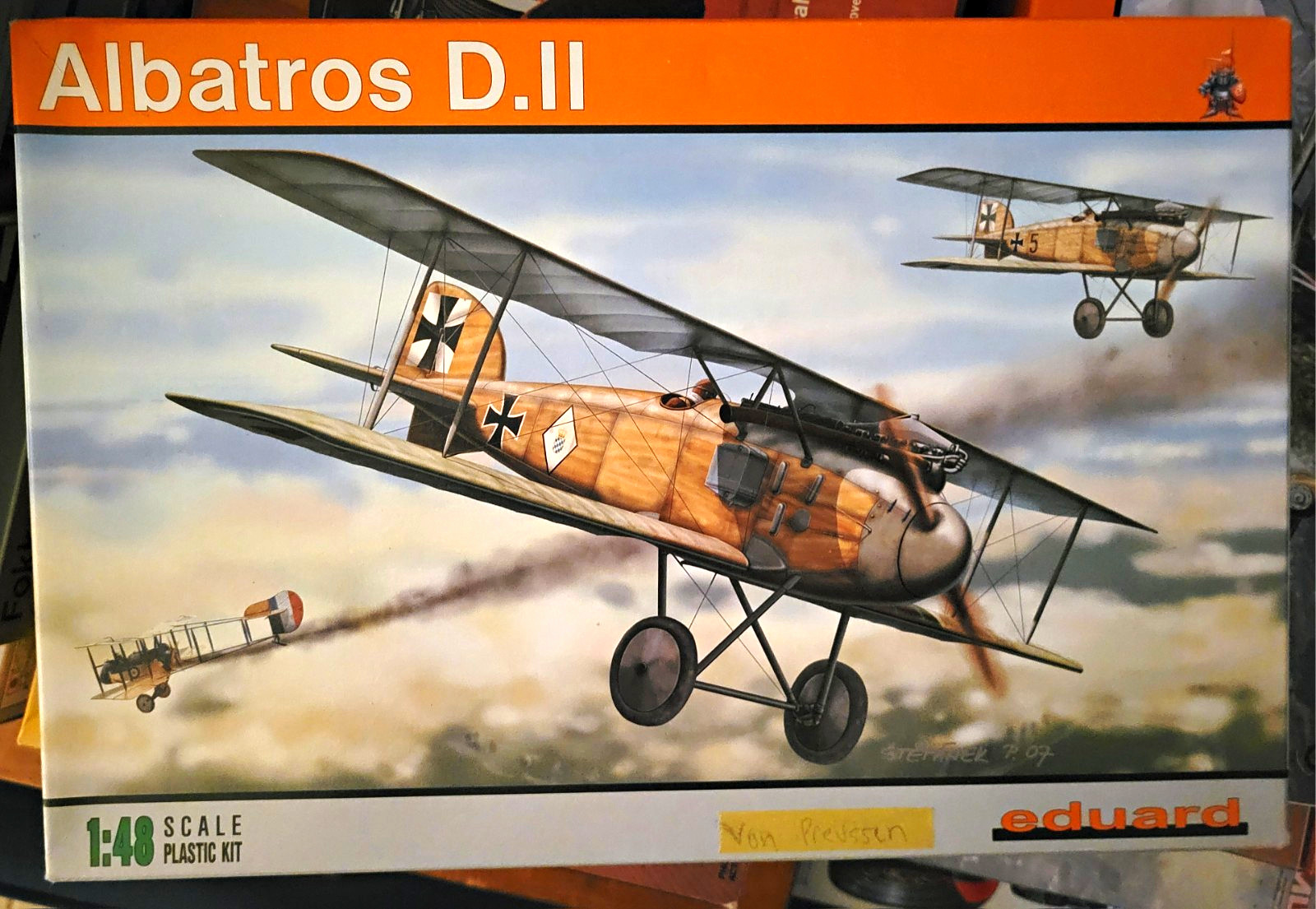 Eduard 1/48 Albatros D.II Airplane Kit Unassembled Plastic Model, Airplane Eduard 1/48 Albatros D.II Airplane Kit Unassembled Plastic Model, Airplane