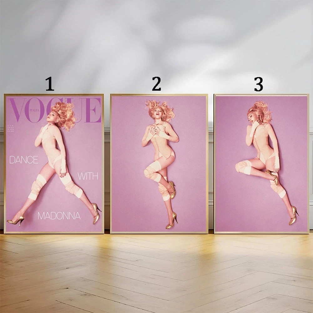 Madonna to Vogue Italia 2026 Poster Madonna to Vogue Italia 2026 Poster