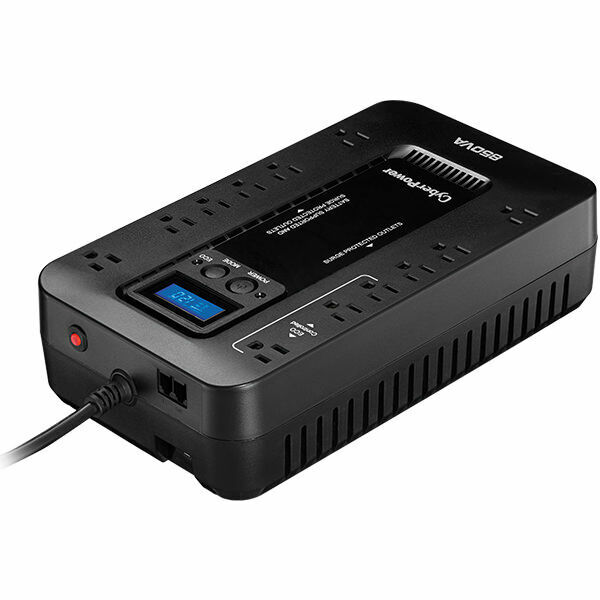 New CyberPower EC750G Controlled 850VA 510W EC Series Battery Backup w/ Surge New CyberPower EC750G Controlled 850VA 510W EC Series Battery Backup w/ Surge