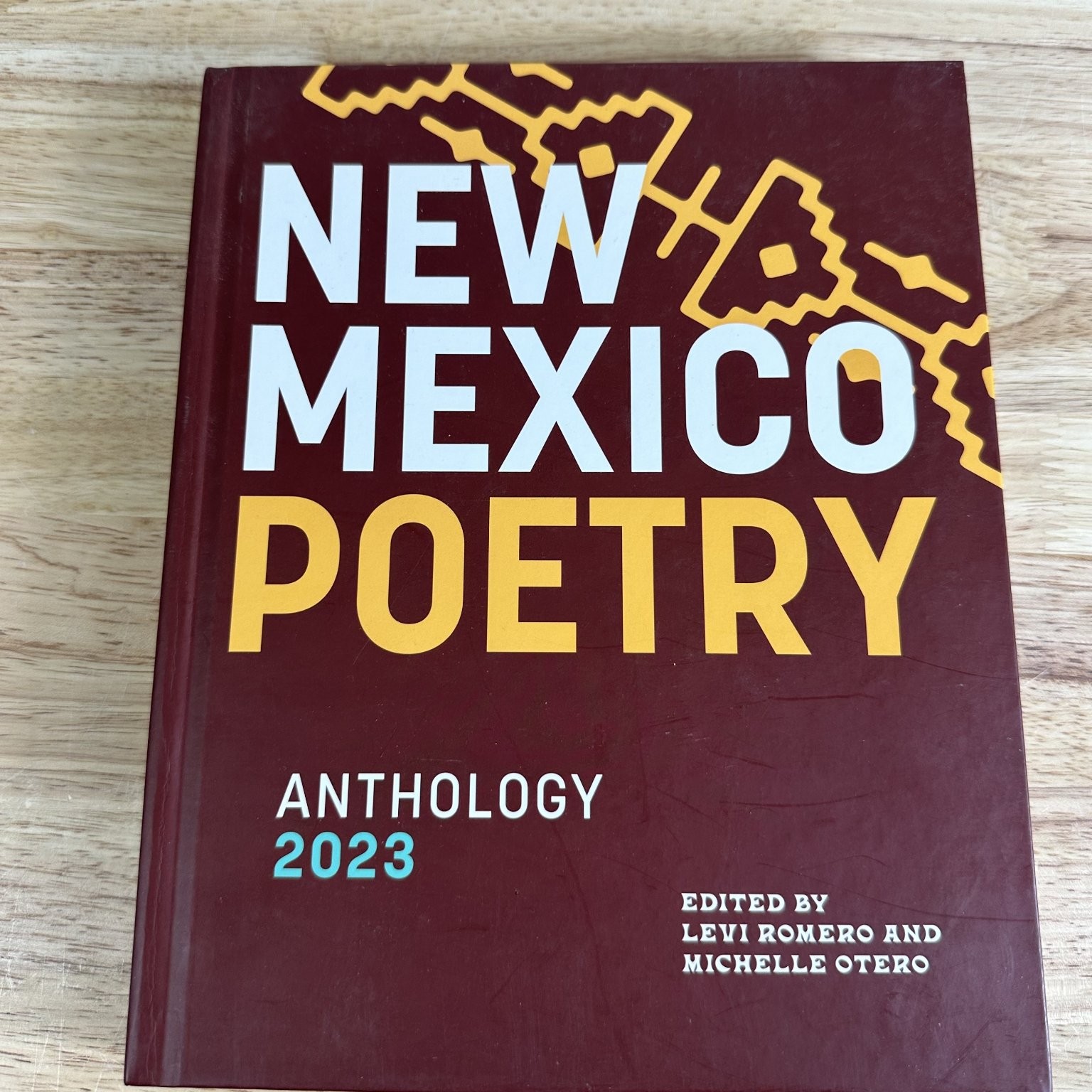 New Mexico Poetry Anthology 2023 Romero Otero Hardcover Museum of New Mexico