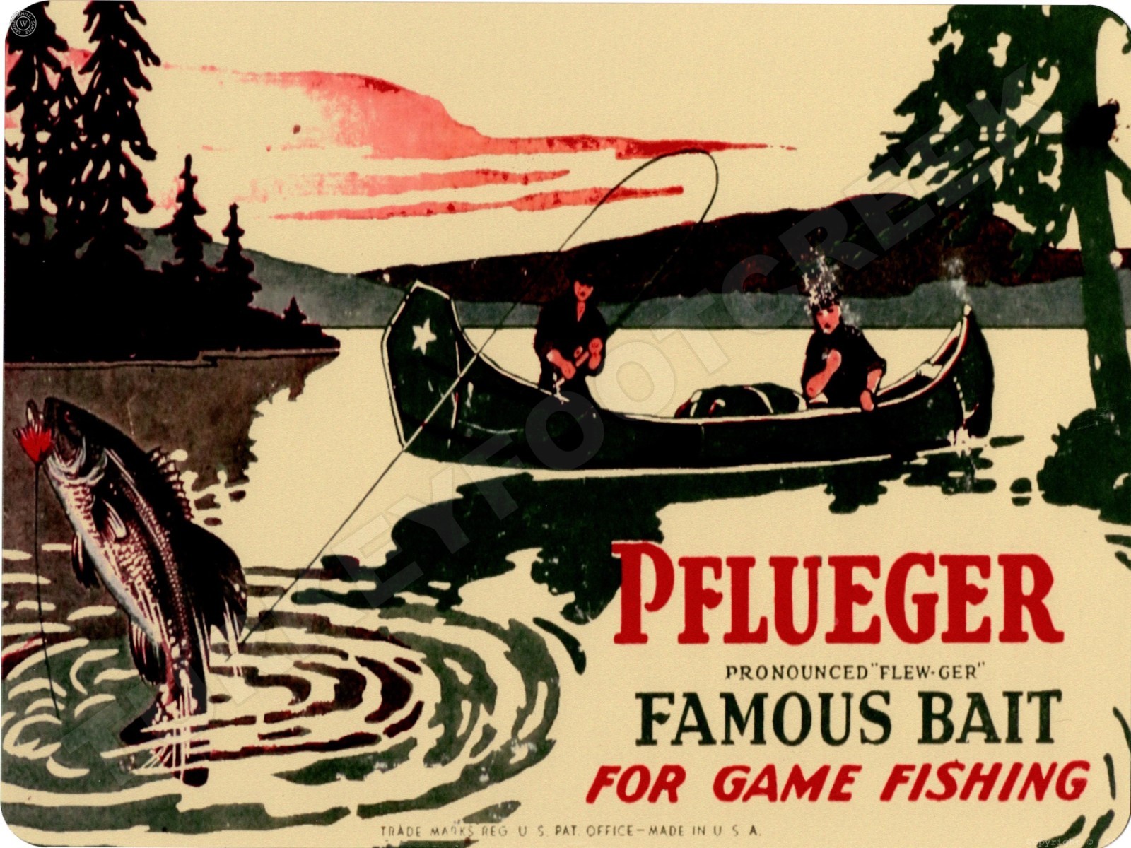 Pflueger Famous Bait 9\ Pflueger Famous Bait 9\