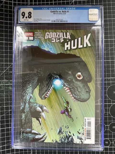 Marvel Godzilla Vs Hulk #1 CGC 9.8