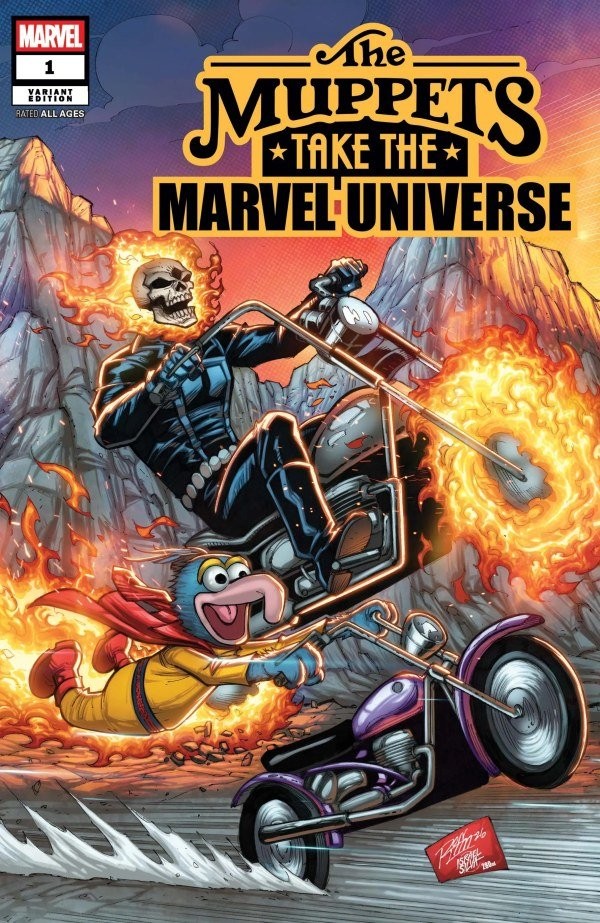 MUPPETS TAKE THE MARVEL UNIVERSE #1- 1:25 RON LIM  VARIANT