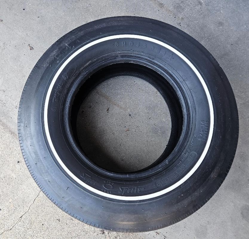 ORIGINAL Firestone G70-14 Super Sport Wide Oval tire