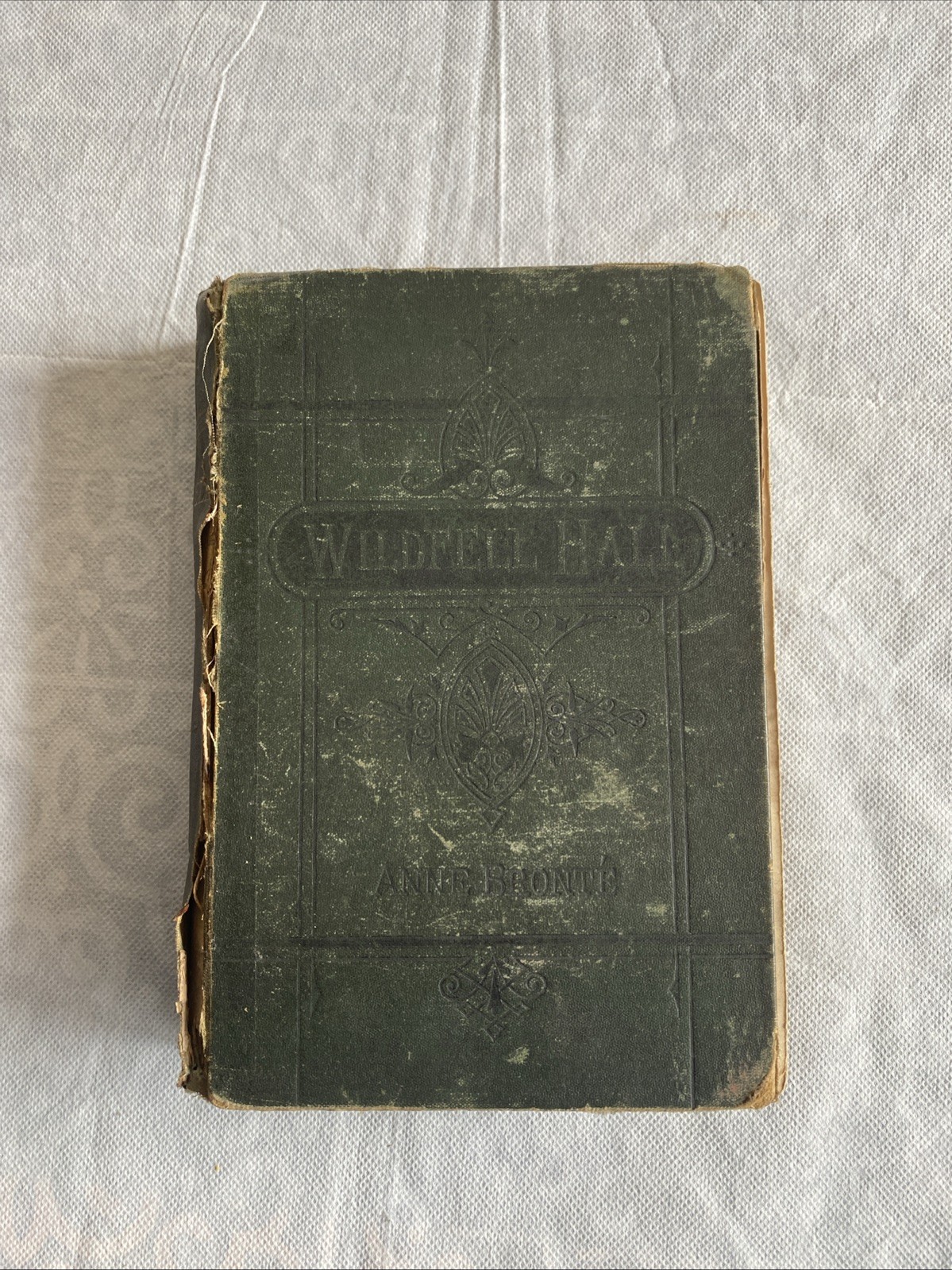 1889 Antique Illustr. Hardback book ‘The Tenant of Wildfell Hall’ by Anne Bronte