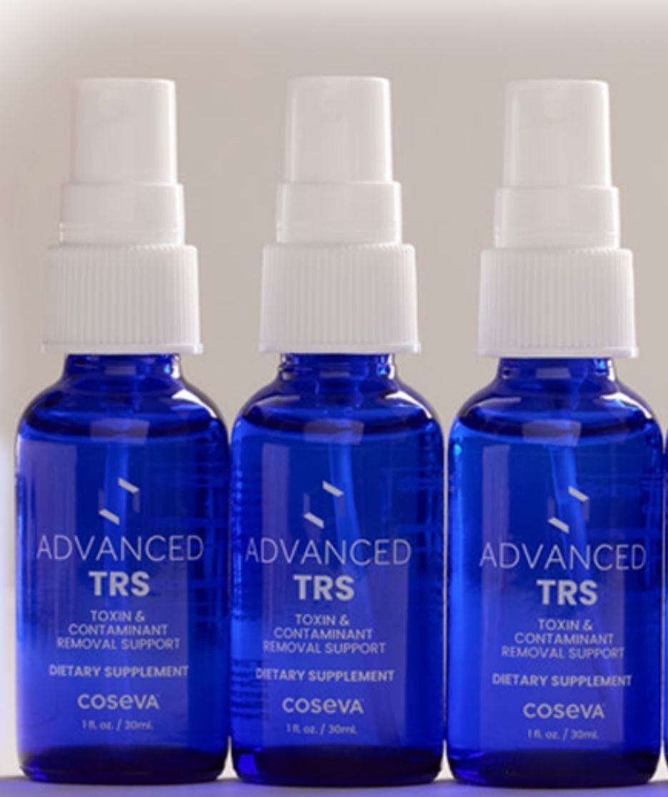 (3 Pack) Coseva Advanced TRS Toxin & Contaminant Removal System 28ml New Sealed (3 Pack) Coseva Advanced TRS Toxin & Contaminant Removal System 28ml New Sealed