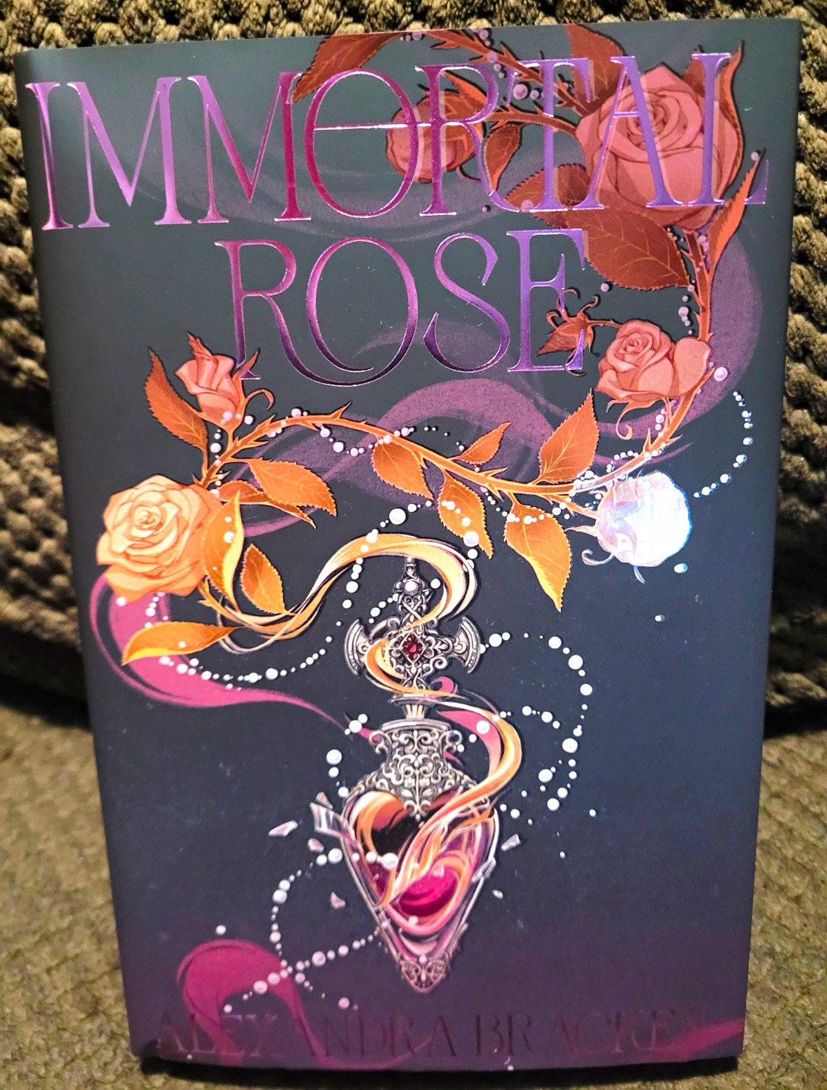 Immortal Rose FairyLoot Exclusive Special Edition Alexandra Bracken Hardcover HC