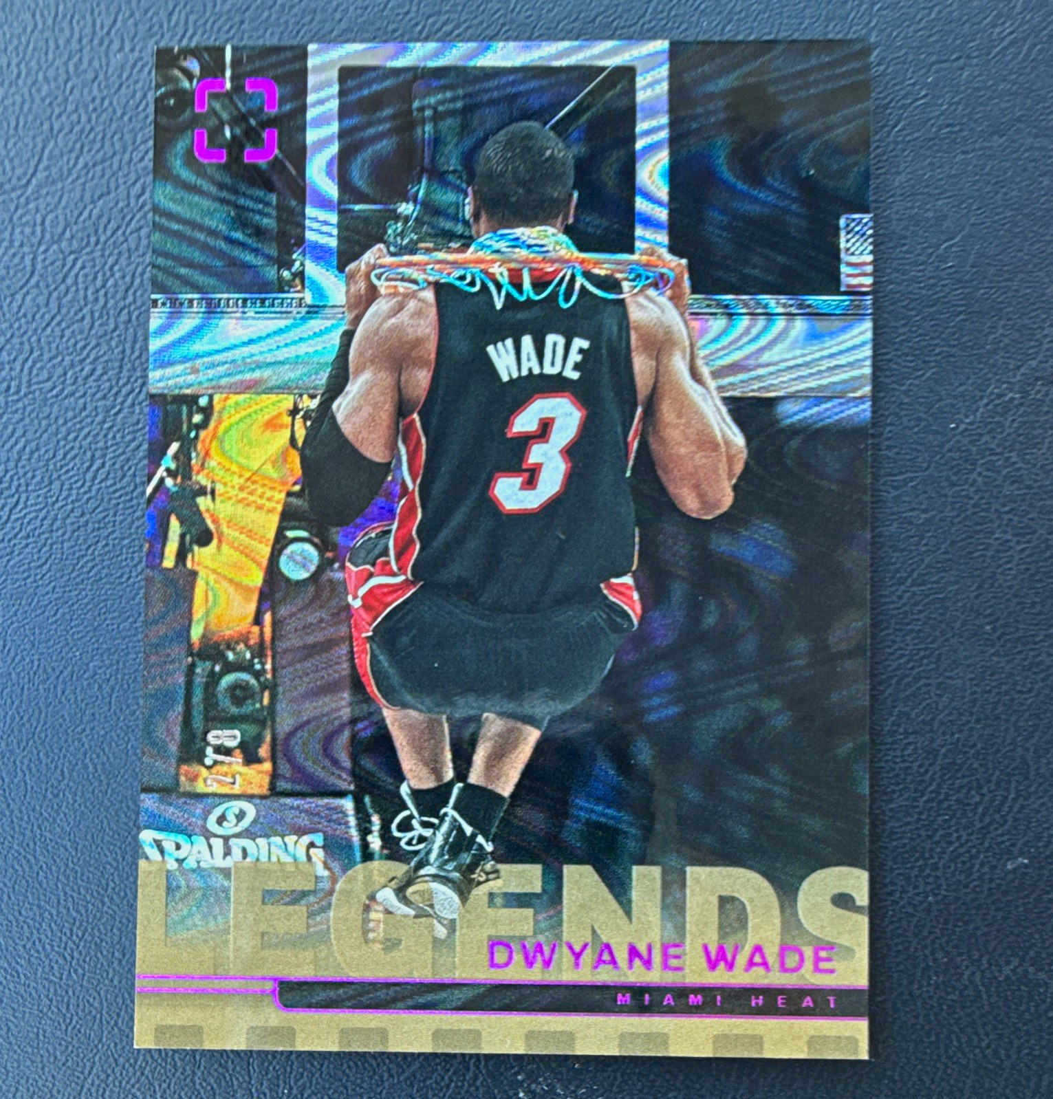 Panini Photogenic 2024-25 Dwyane Wade Heat Legends Swirl /8 #214