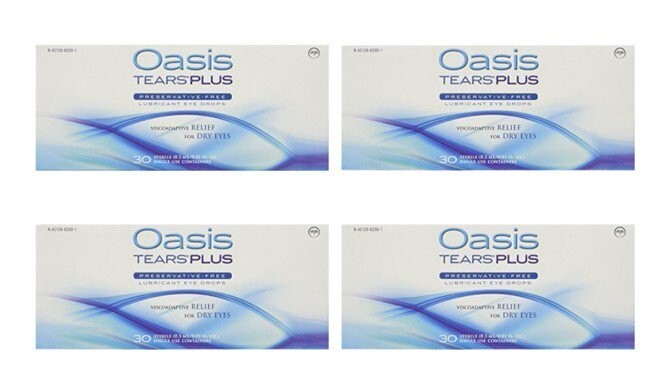 *4 X 30pc* OASIS TEARS PLUS For Dry Eye Relief - New - Exp. 03/2028 *4 X 30pc* OASIS TEARS PLUS For Dry Eye Relief - New - Exp. 03/2028