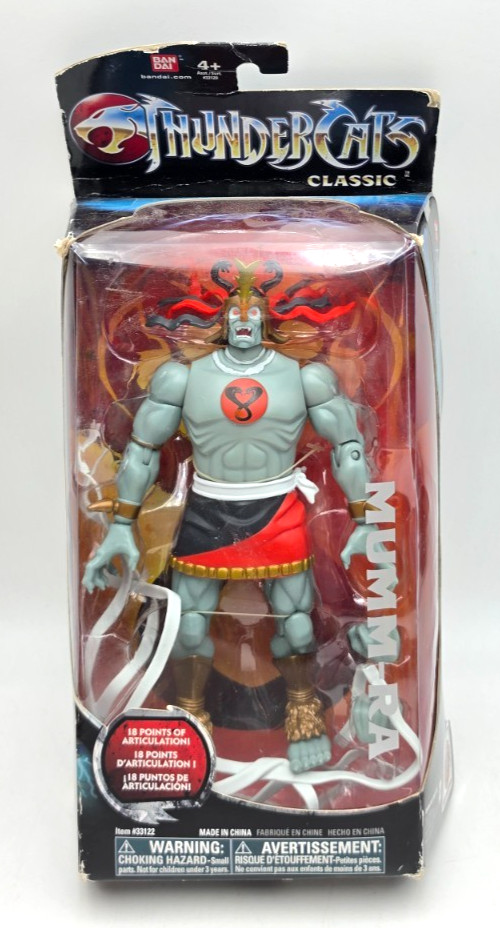 Bandai Thundercats Collector Classic Mumm-Ra Action Figure 2011 NIB New Sealed Bandai Thundercats Collector Classic Mumm-Ra Action Figure 2011 NIB New Sealed