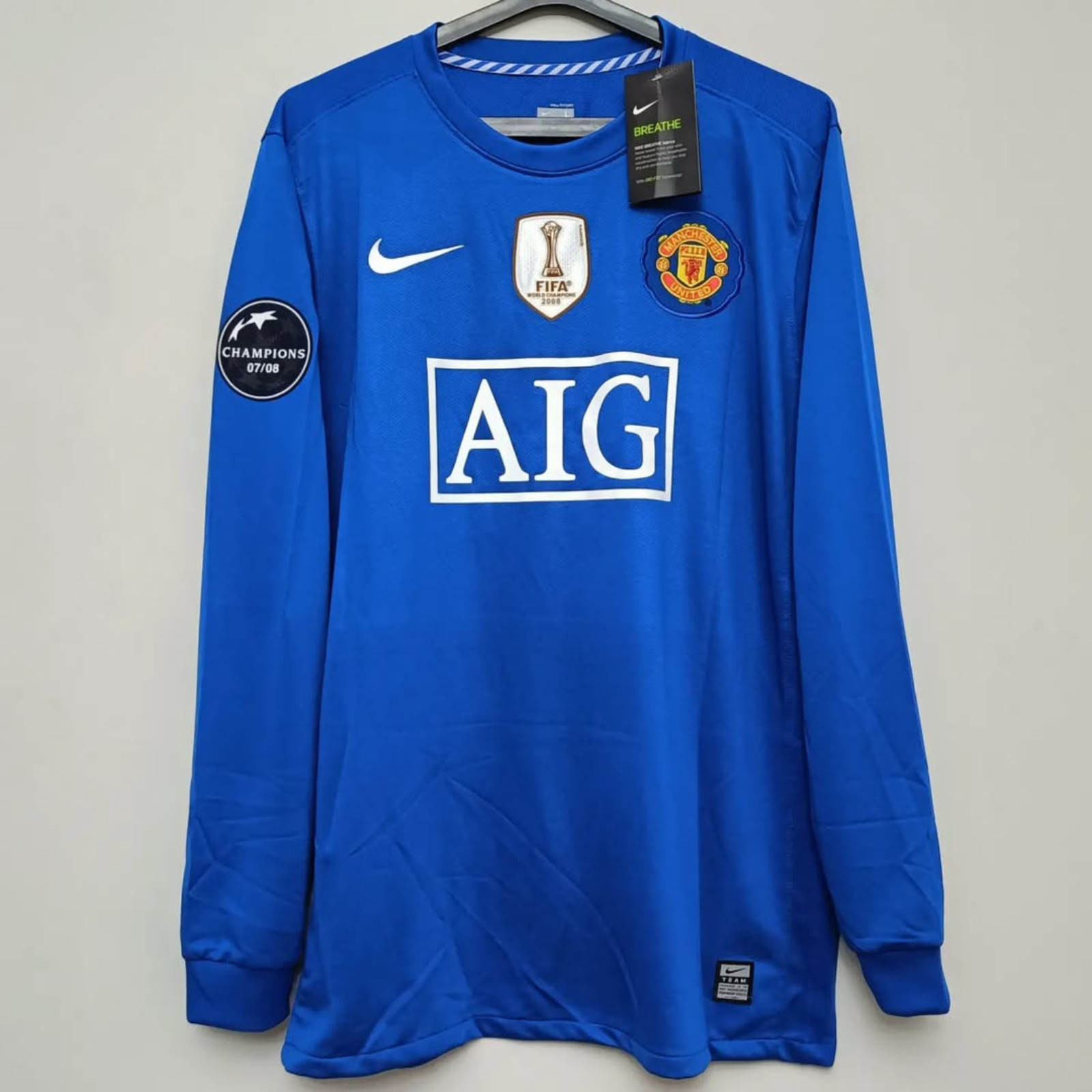 Manchester United Third Jersey Football Shirt, Ronaldo #7 2008/2009