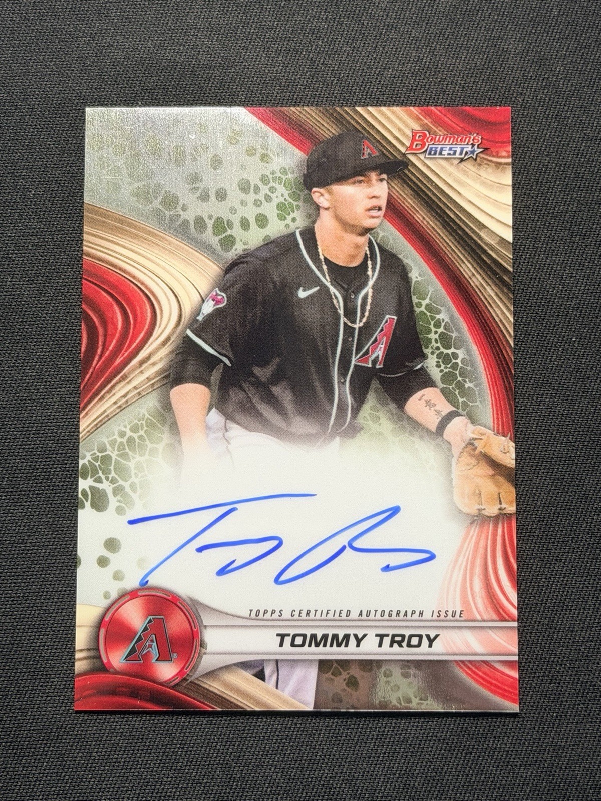 2024 Bowman\'s Best - Best of 2024 Autographs Tommy Troy #B24-TT (AU, RC) 2024 Bowman\'s Best - Best of 2024 Autographs Tommy Troy #B24-TT (AU, RC)