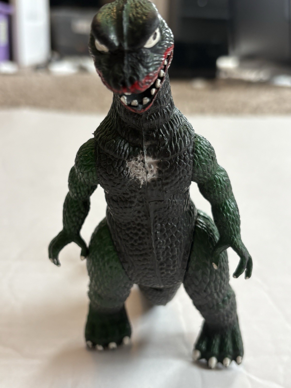 Vintage 1985 Godzilla Imperial Toho Co. Toy 6” Action Figure Monster Creature