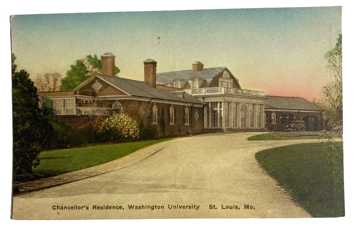 Washington University Chancellor\'s Residence ~ St. Louis MO ~ Antique Postcard Washington University Chancellor\'s Residence ~ St. Louis MO ~ Antique Postcard