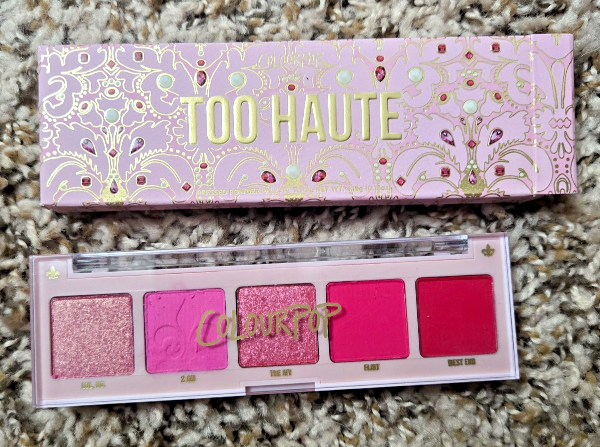 COLOURPOP Too Haute 5-Pan Pressed Powder Palette
