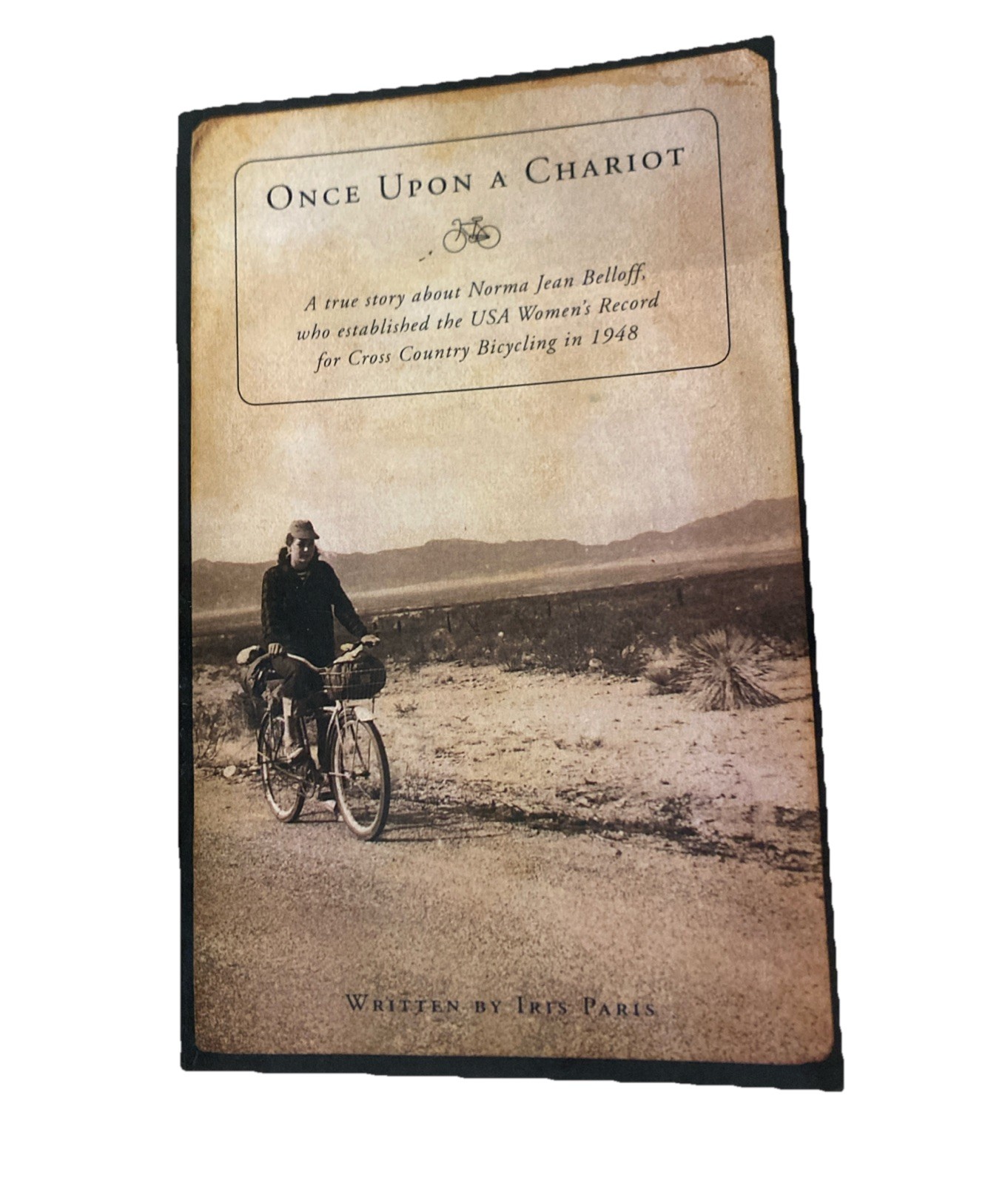 Once Upon a Chariot Iris Paris Signed. 2008 Tate Publishing