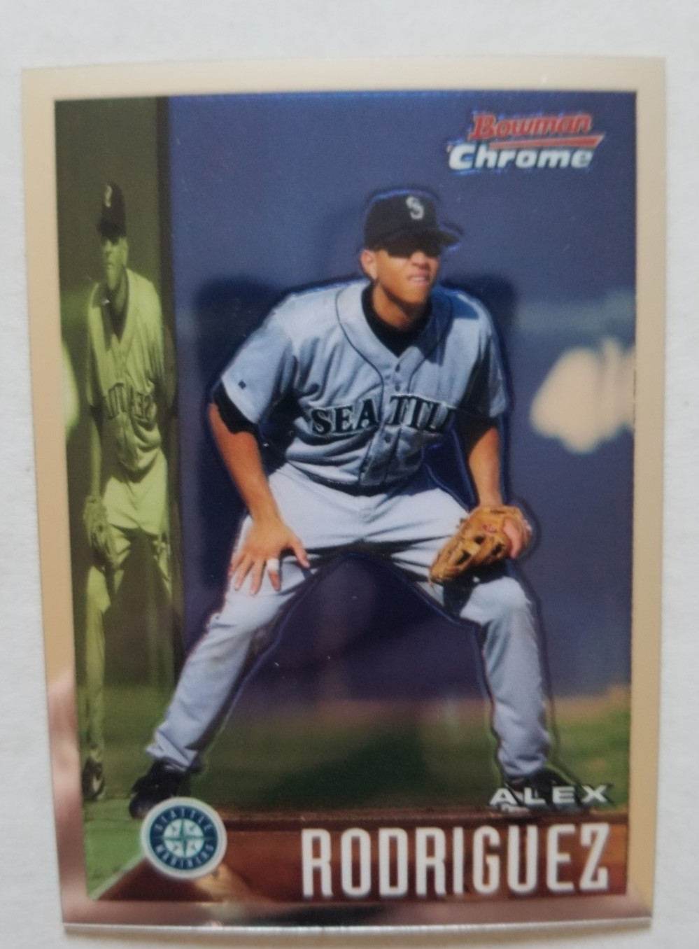 2005 Bowman Chrome A-Rod Throwback #95-AR Alex Rodriguez Seattle Mariners