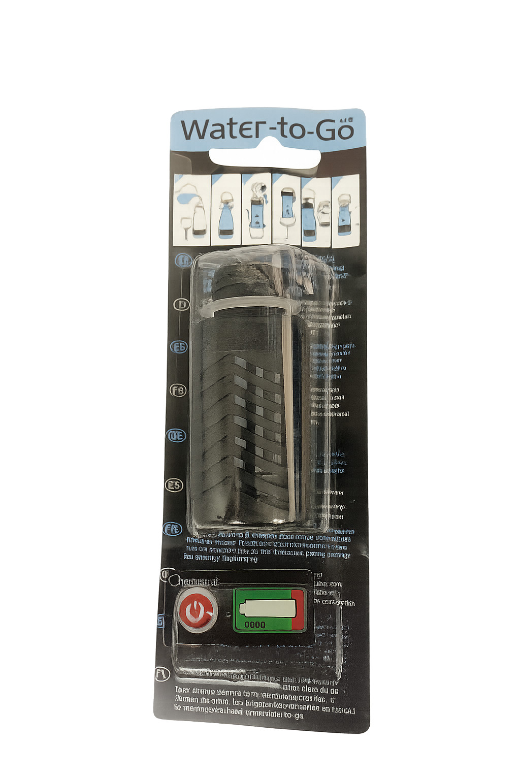 Water To Go Bottle - Attachment Bottle Filter Refill (500ml) Water To Go Bottle - Attachment Bottle Filter Refill (500ml)