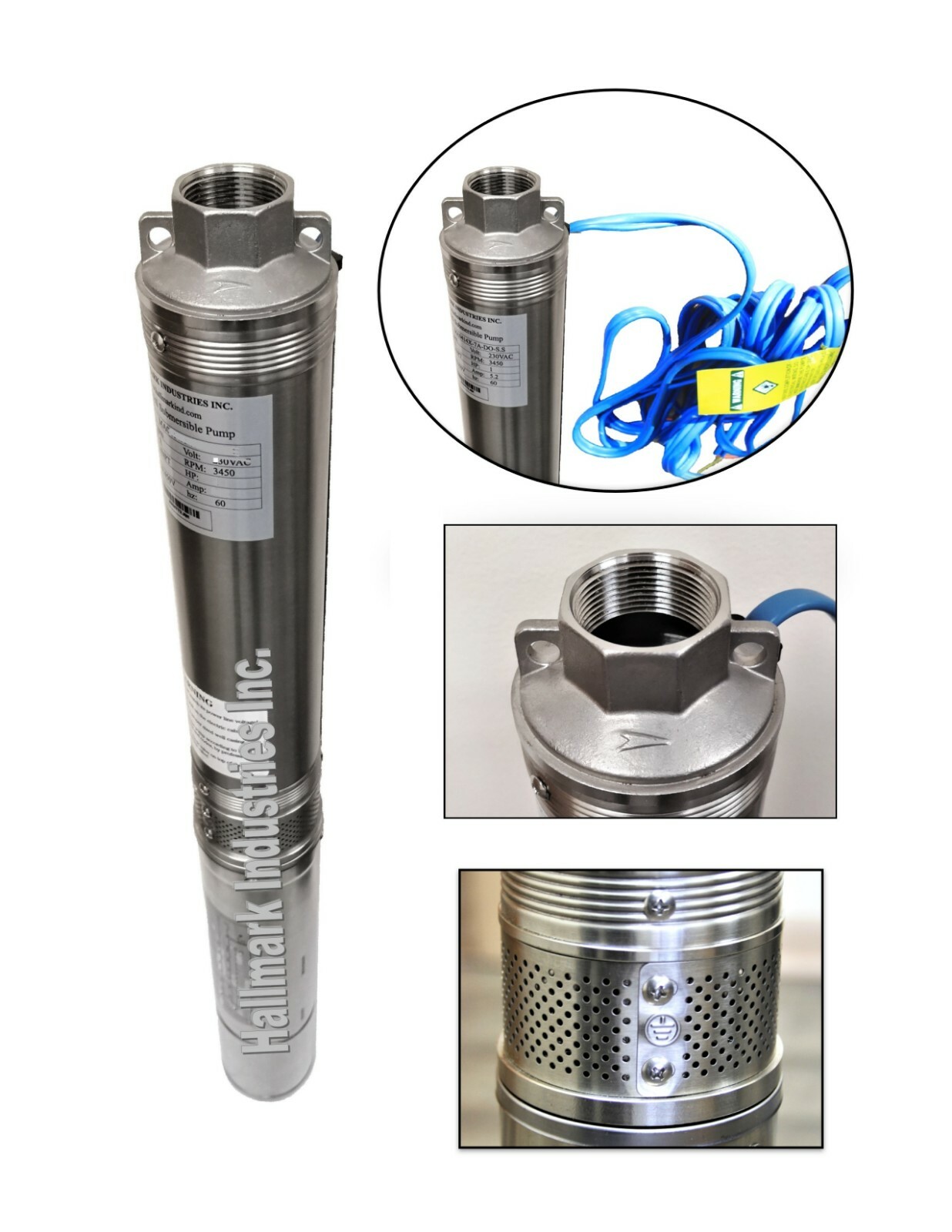 Deep Well Submersible Pump 3.8