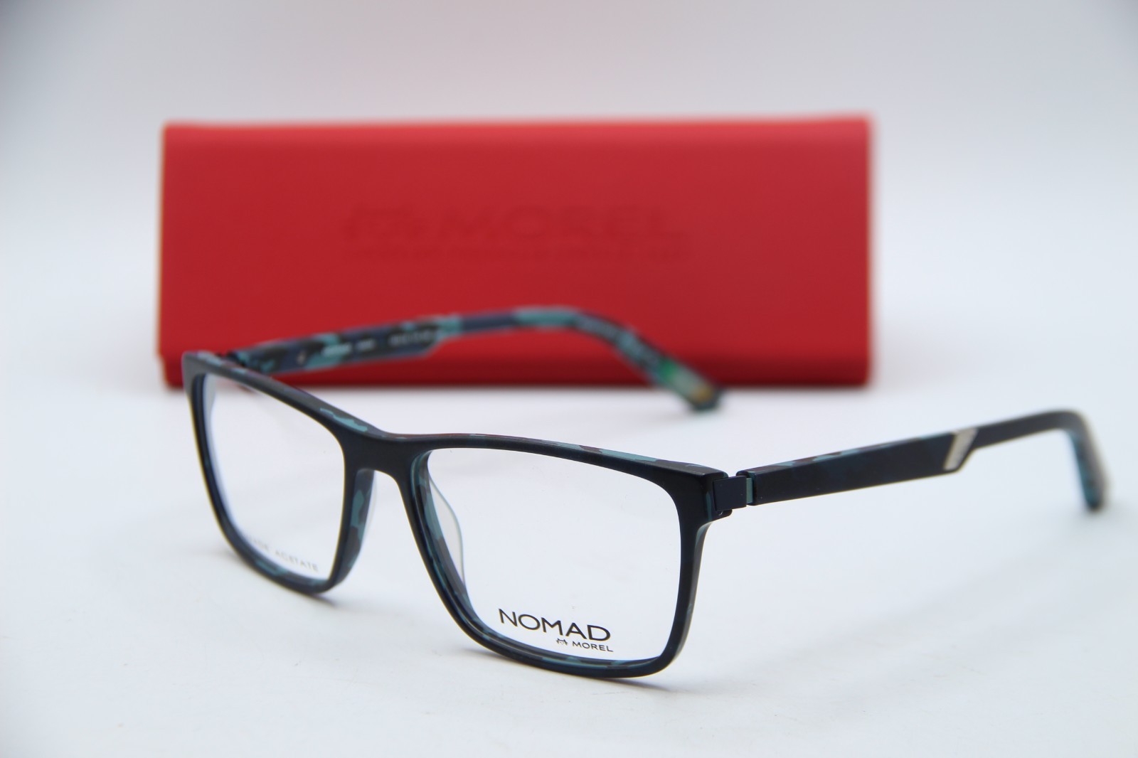 NEW MOREL NOMAD 2493N BB 032 BLUE AUTHENTIC FRAMES EYEGLASSES 55-16