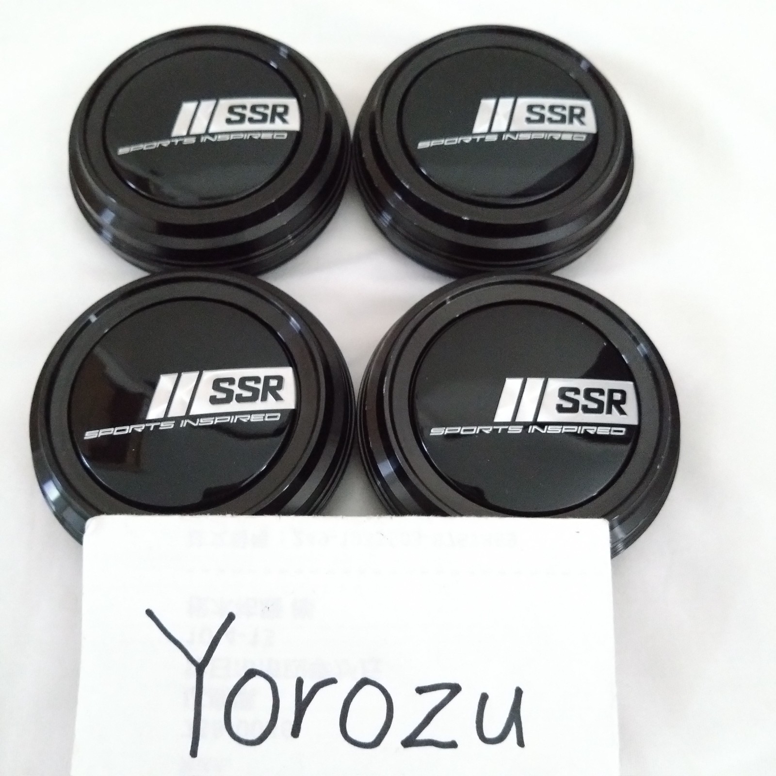 4x SSR Aluminum Center Cap Caps B-type Low Black for GT X01 X02 X03 X04 PCD114.3