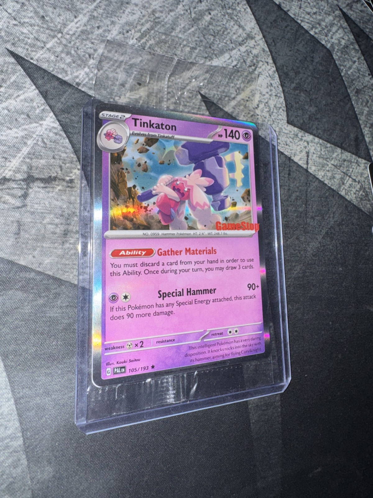 Tinkaton - (GameStop Exclusive) 105/193 Miscellaneous Cards & Products Holo