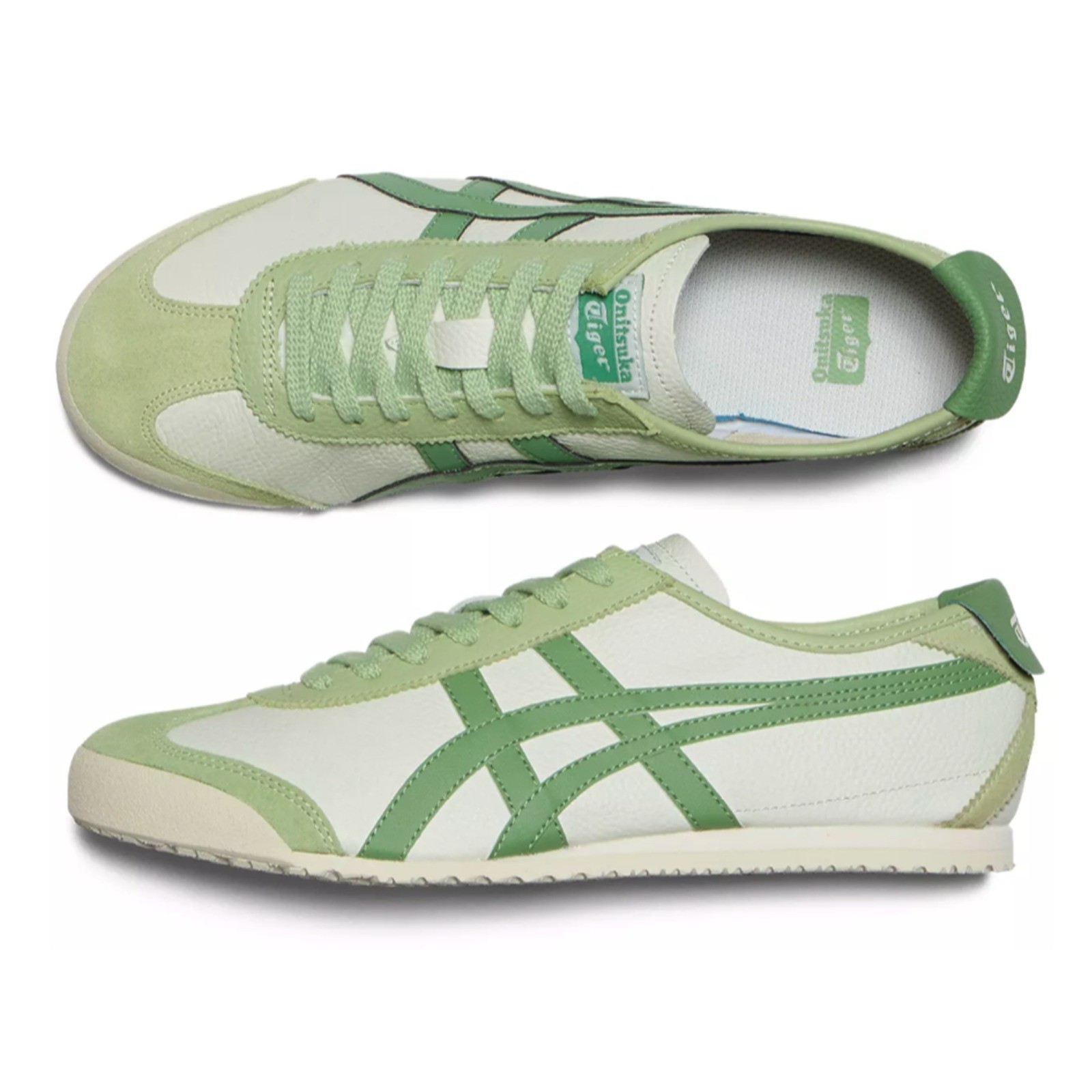 Onitsuka tiger MEXICO 66 Airy Green Verdigris Green US 7 to 9 | Authentic