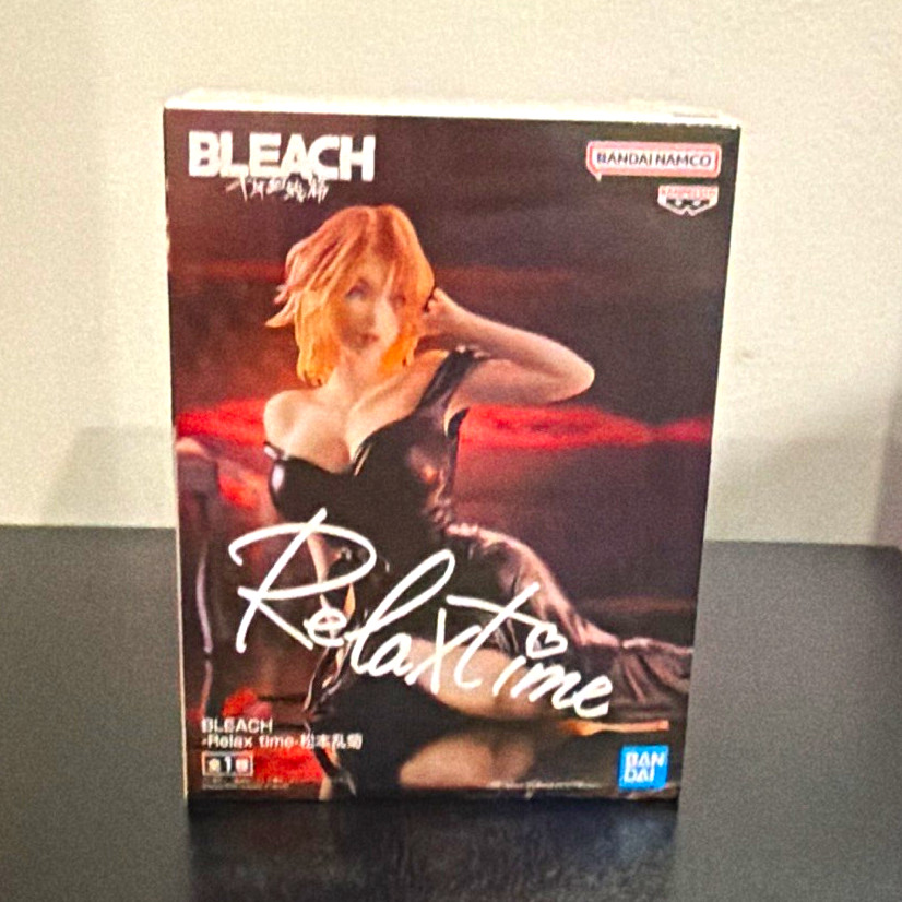 BANDAI SPIRITS Bleach Relax time Rangiku Matsumoto Figure Anime & Manga