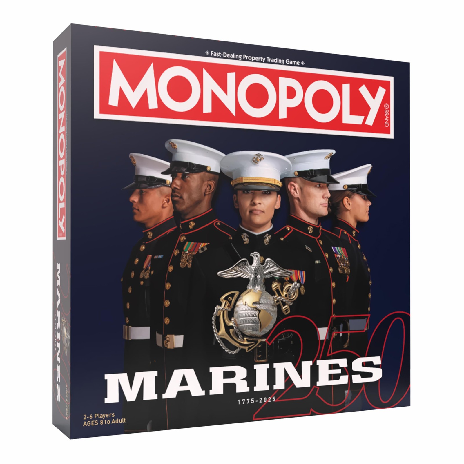 USAopoly: Monopoly: Marines 250th Anniversary Edition Board Game USAopoly: Monopoly: Marines 250th Anniversary Edition Board Game