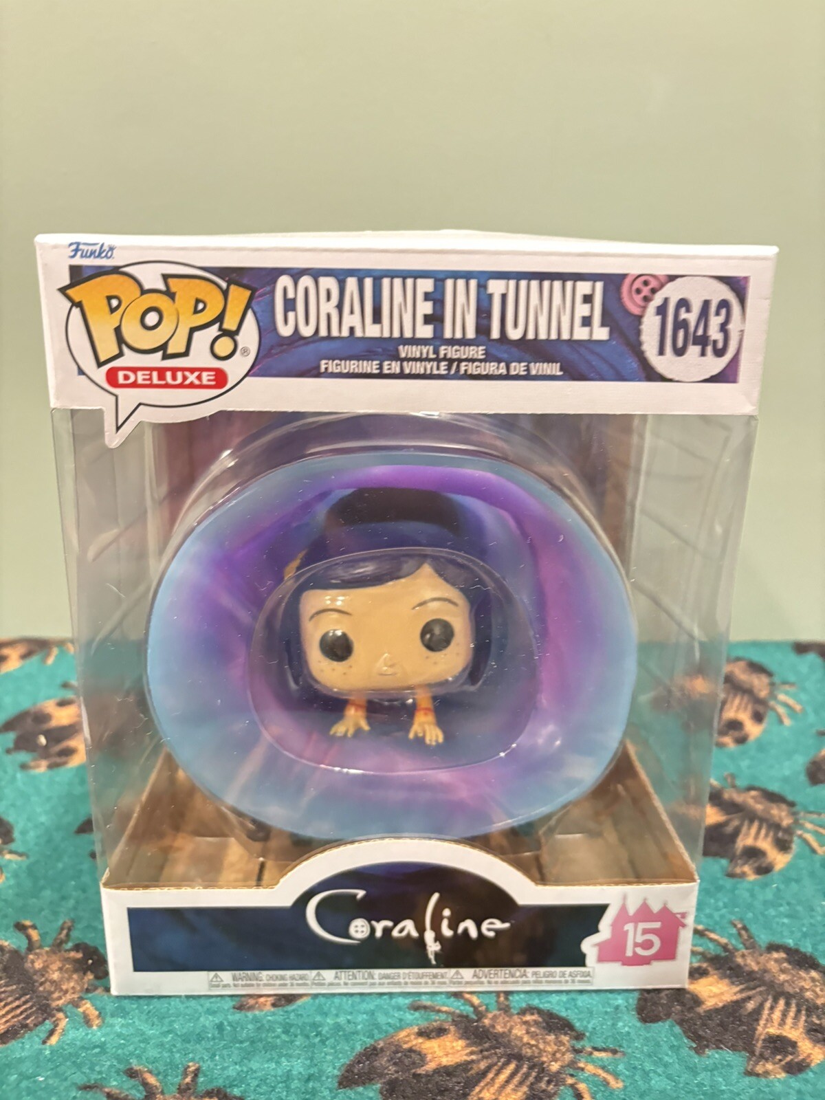 Coraline In Tunnel Funko 1644 Toy Figure Deluxe Box Laika New 15th Anniversary