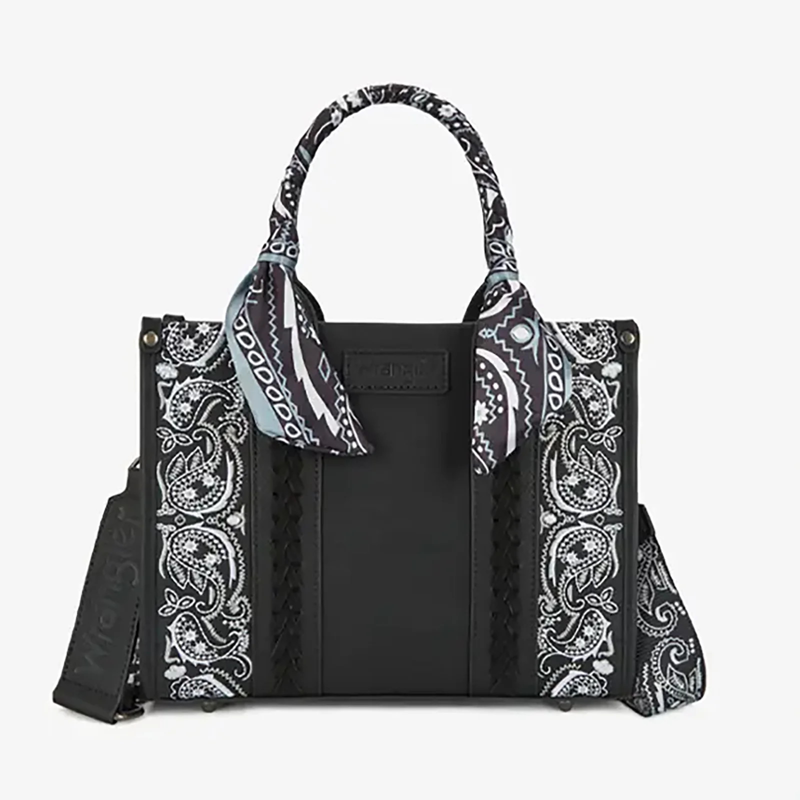 Wrangler Bandana Paisley Print Tote/Crossbody