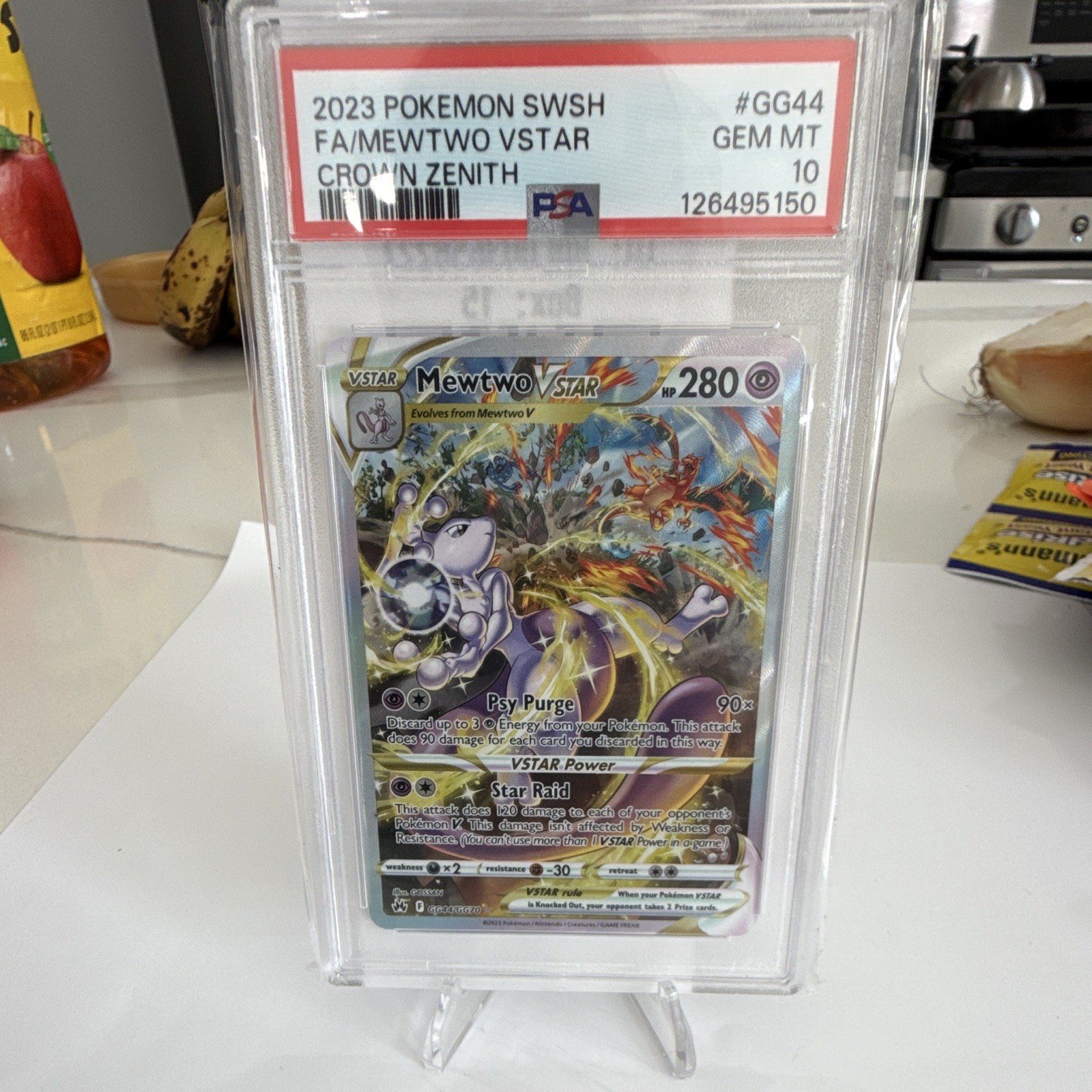 Mewtwo VSTAR GG44/GG70 SWSH: Crown Zenith: Galarian Gallery Holo