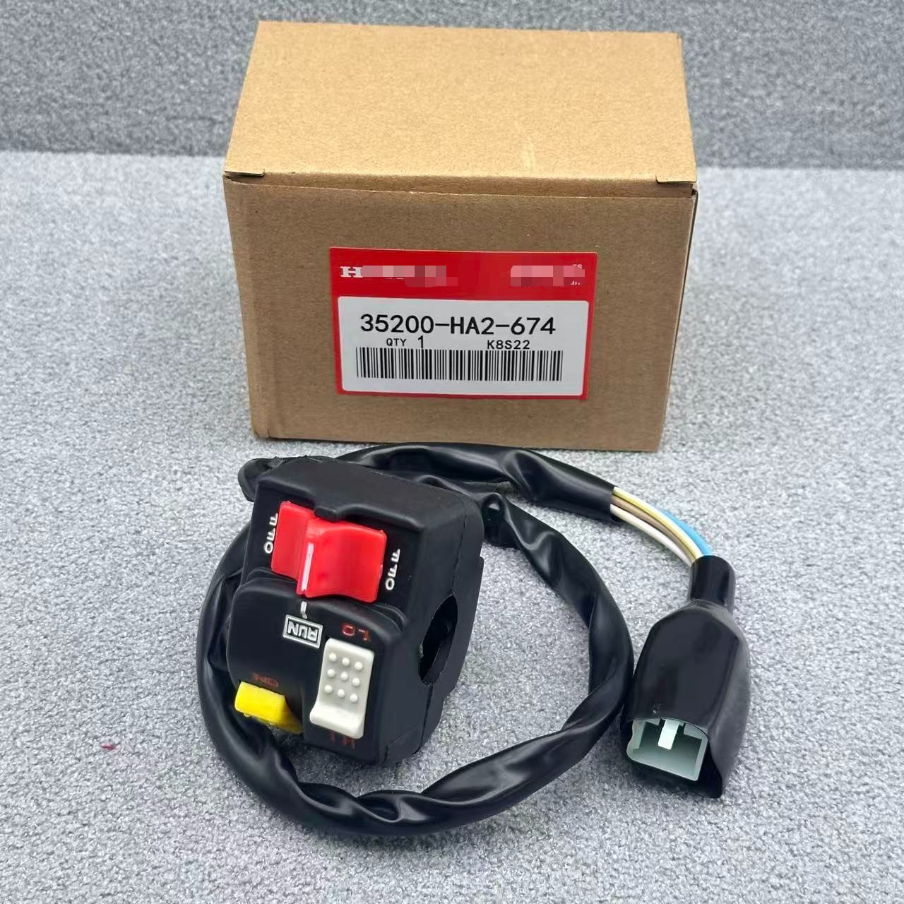 OEM For 1985-1986 Honda ATC250R Light /Kill/Start Switch 35200-HA2-674