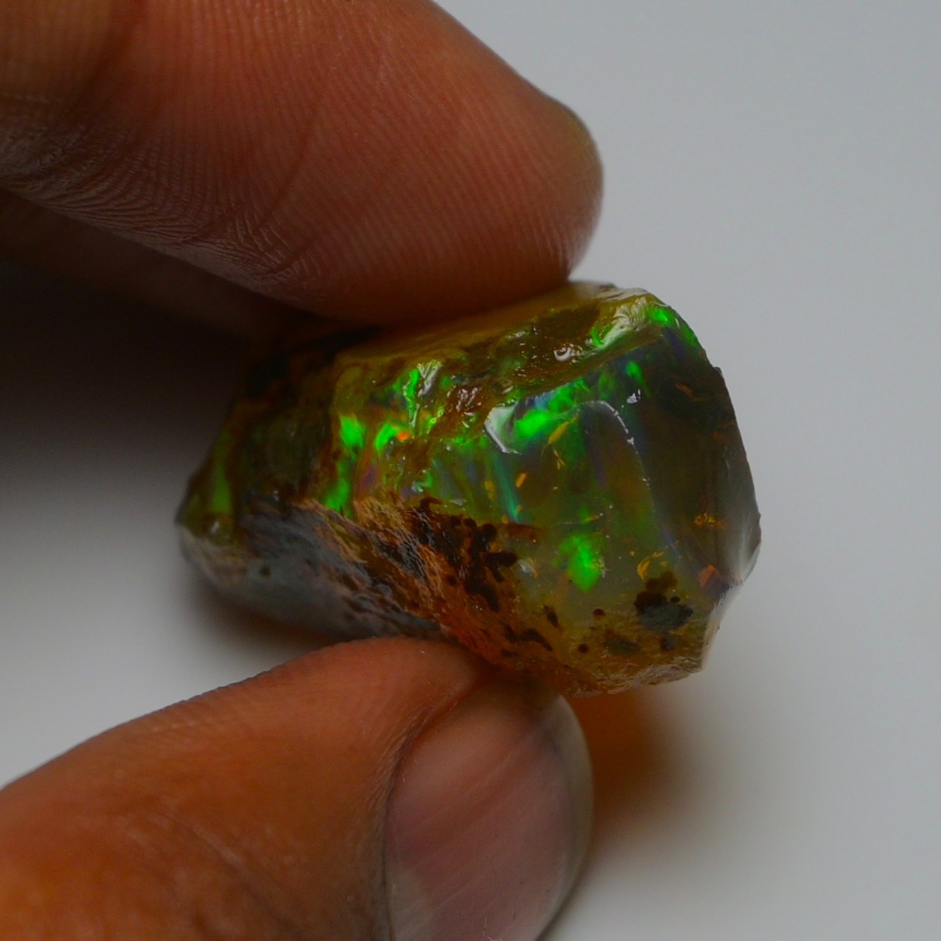 Stunning Ethiopian Opal Rough  40.35 Carats Large Opal Specimen Natural Opal Raw